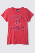 2000s Junk Food Distressed New England Patriots Tee