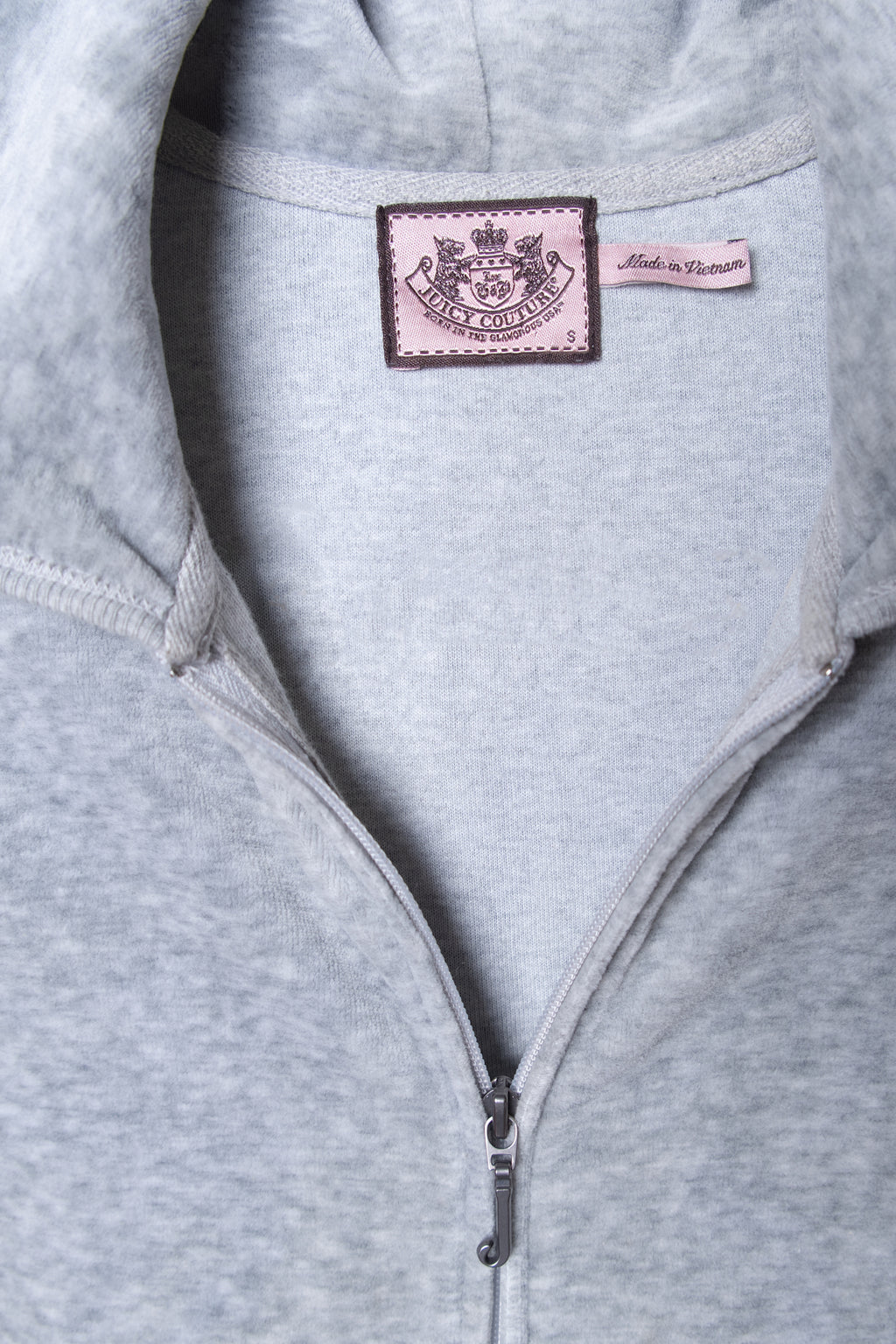 Y2K Juicy Couture Studded Starburst Velour Hoodie