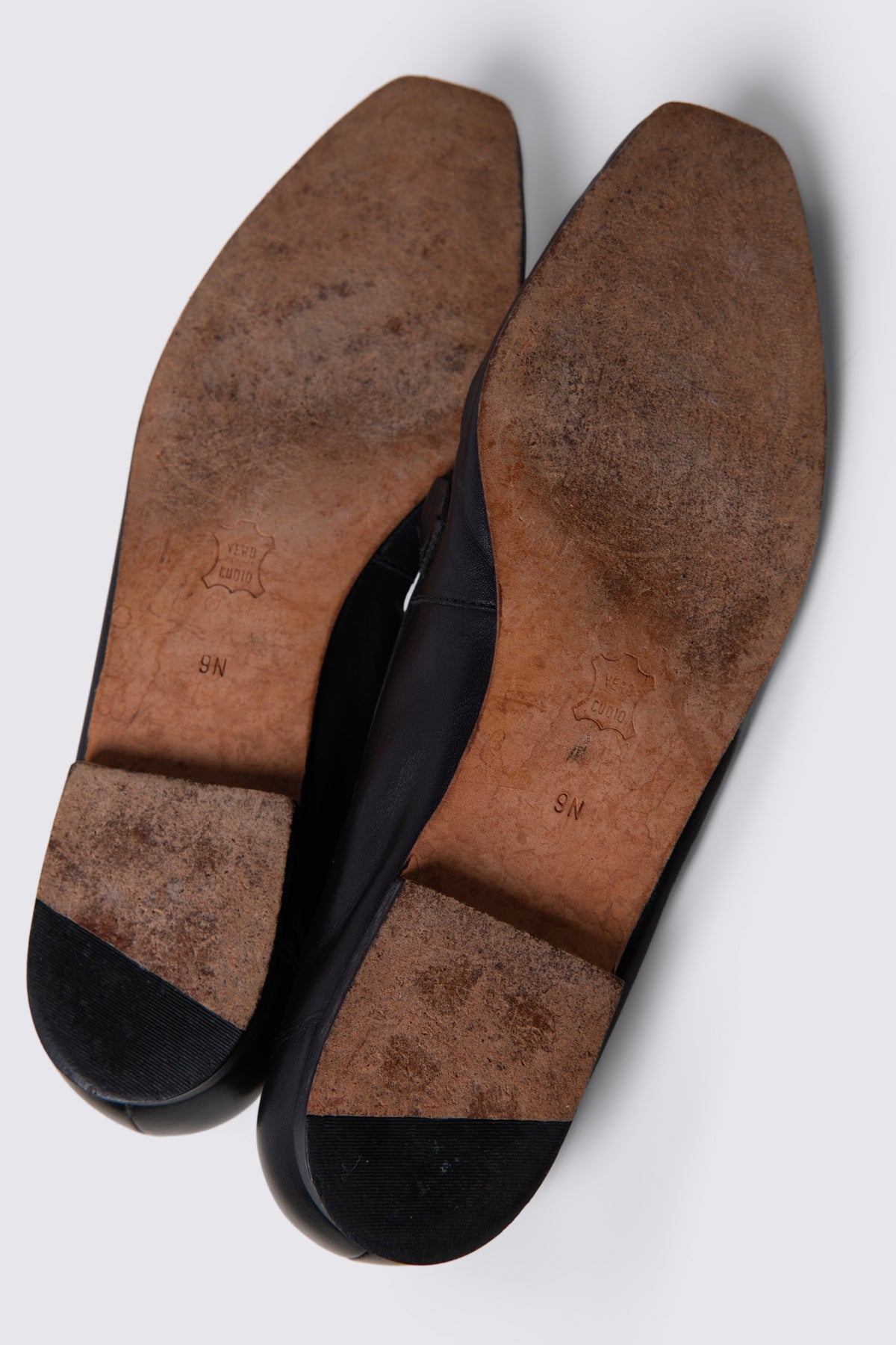 90s Enzo Engiolini Two Tone Leather Loafers
