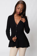Hourglass Peplum Cardigan