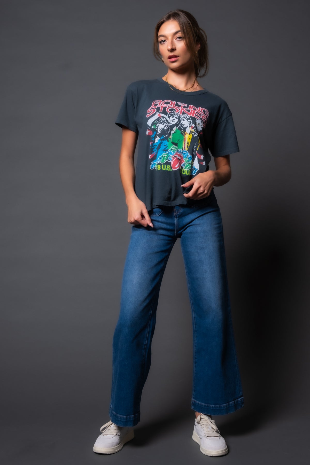 Daydreamer Rolling Stones '78 US Tour Ringer Tee