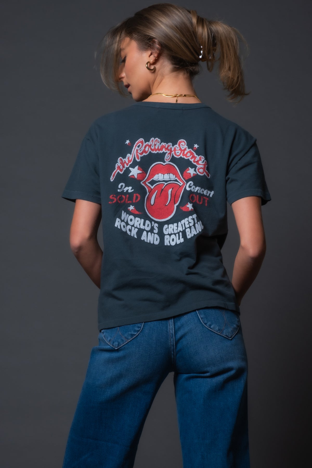 Daydreamer Rolling Stones '78 US Tour Ringer Tee