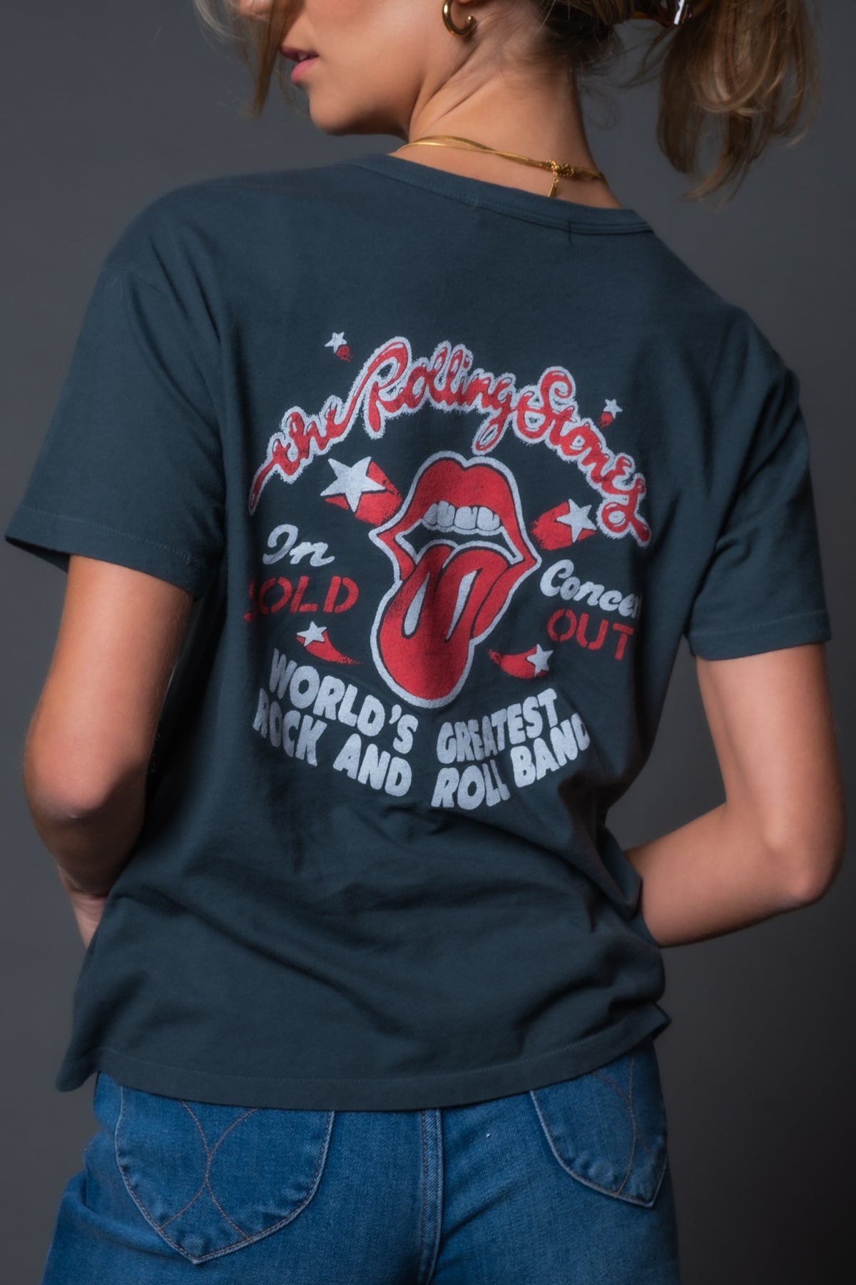 Daydreamer Rolling Stones '78 US Tour Ringer Tee