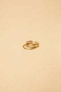 Dainty Stoned Ring Set
