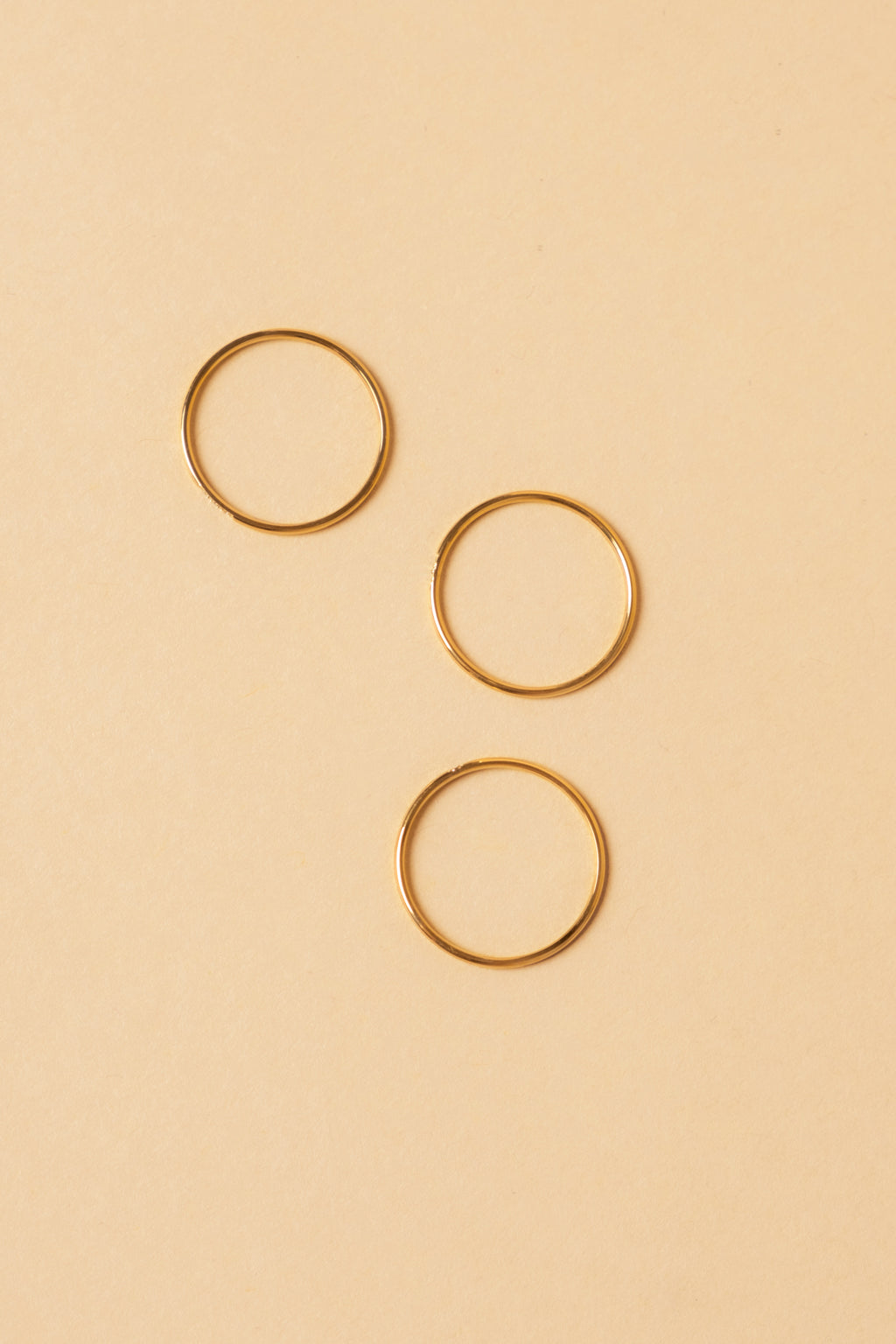 Dainty Stoned Ring Set