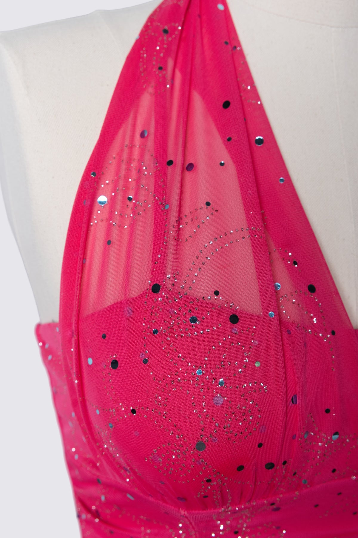Y2K Taboo Micro Mesh Fairy Dress