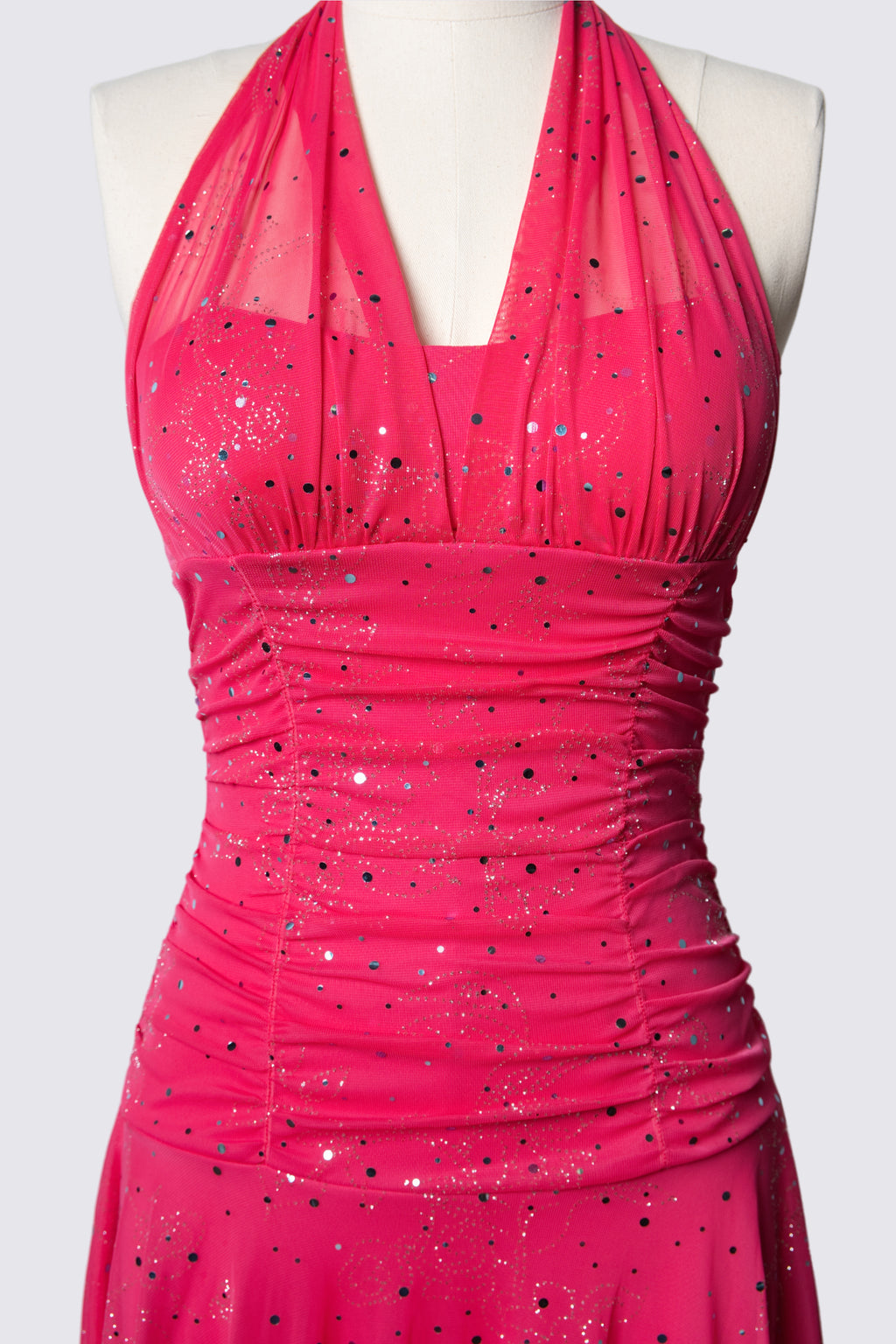 Y2K Taboo Micro Mesh Fairy Dress