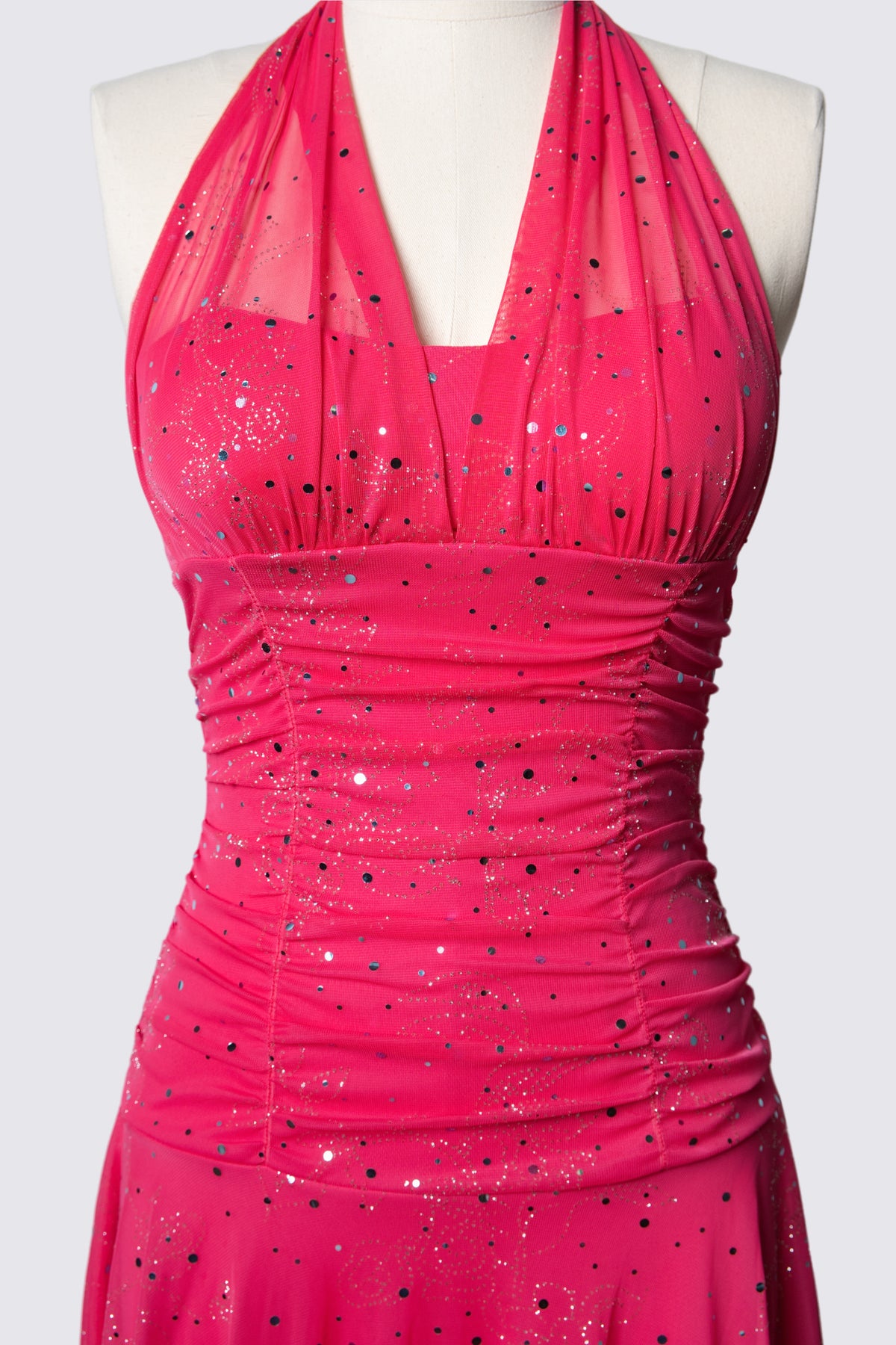 Y2K Taboo Micro Mesh Fairy Dress