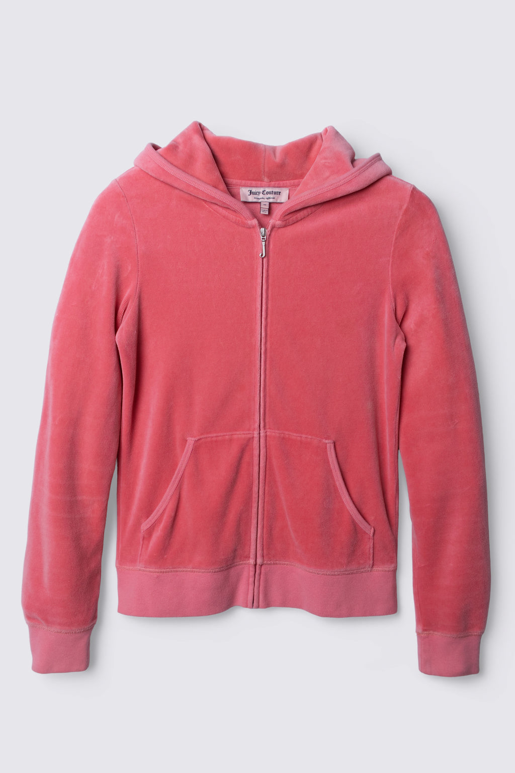 2000s Juicy Couture Love Juicy Glitter Print Hoodie