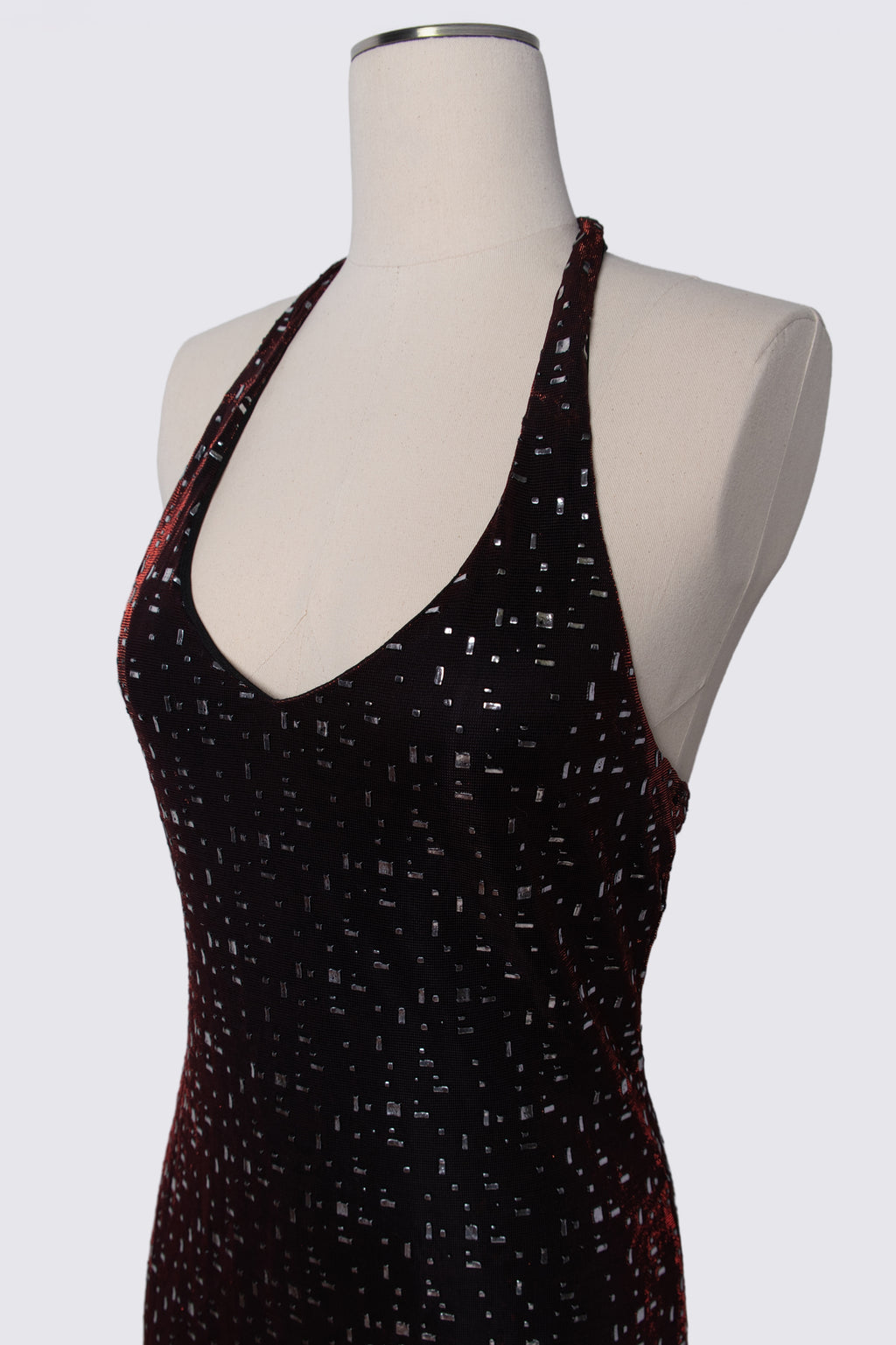 Y2K Formula X Shimmer Halter Dress