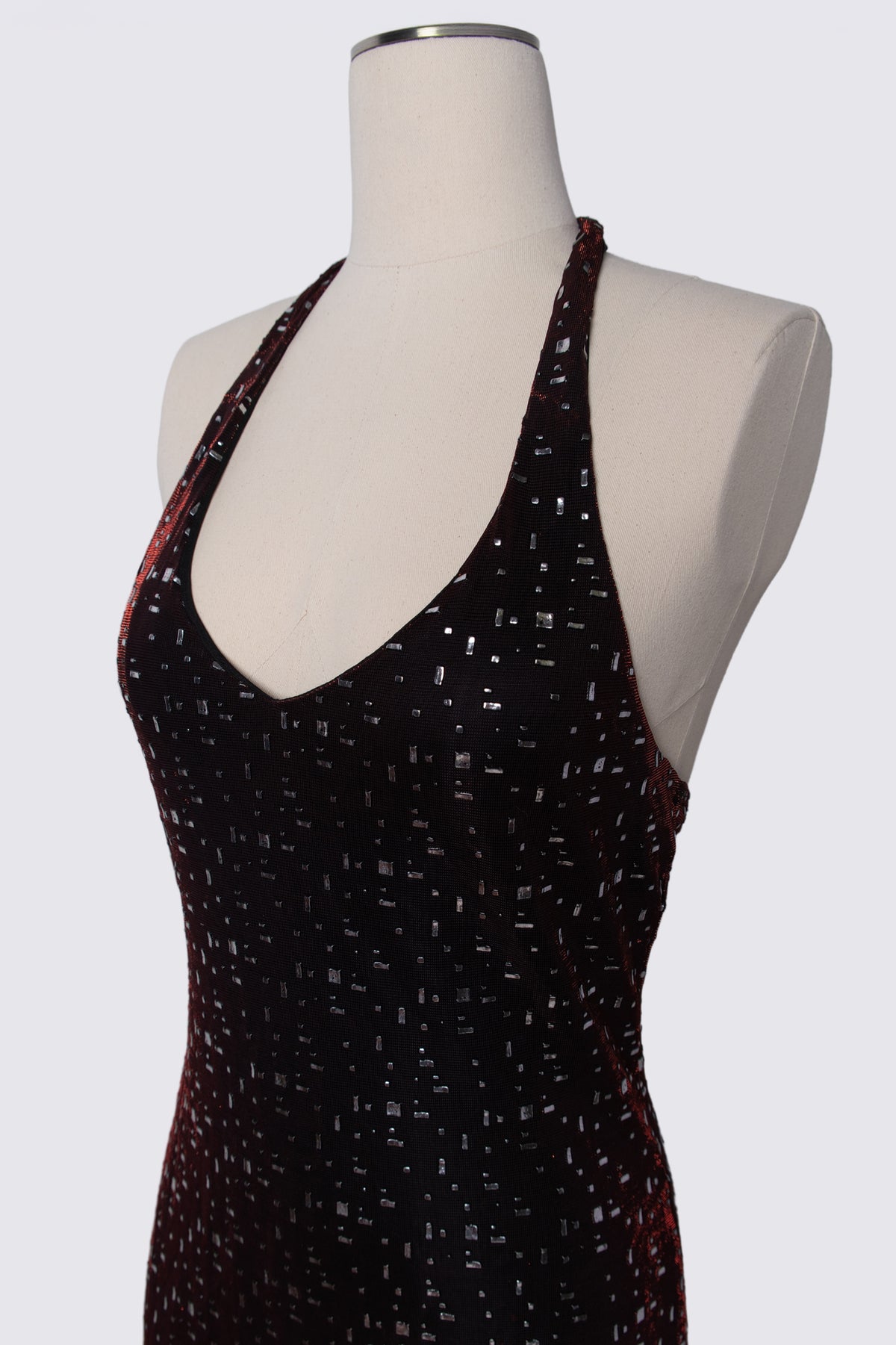 Y2K Formula X Shimmer Halter Dress