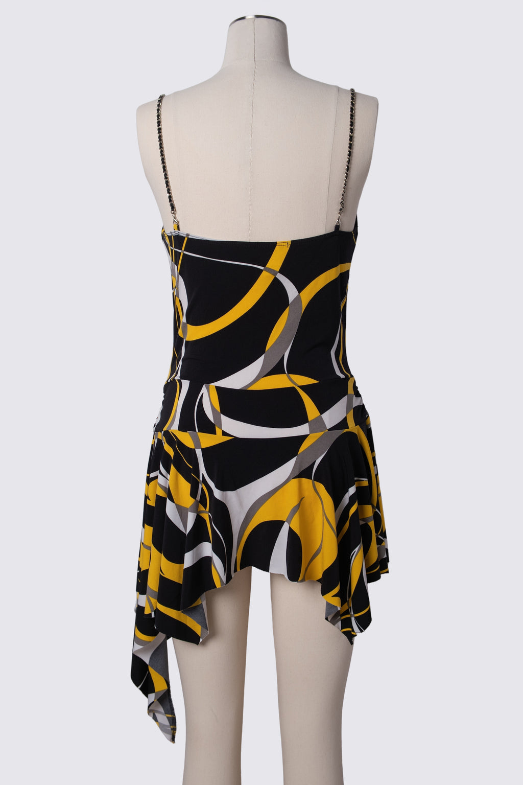 Y2K Dropwaist Graphic Fairy Hem Mini