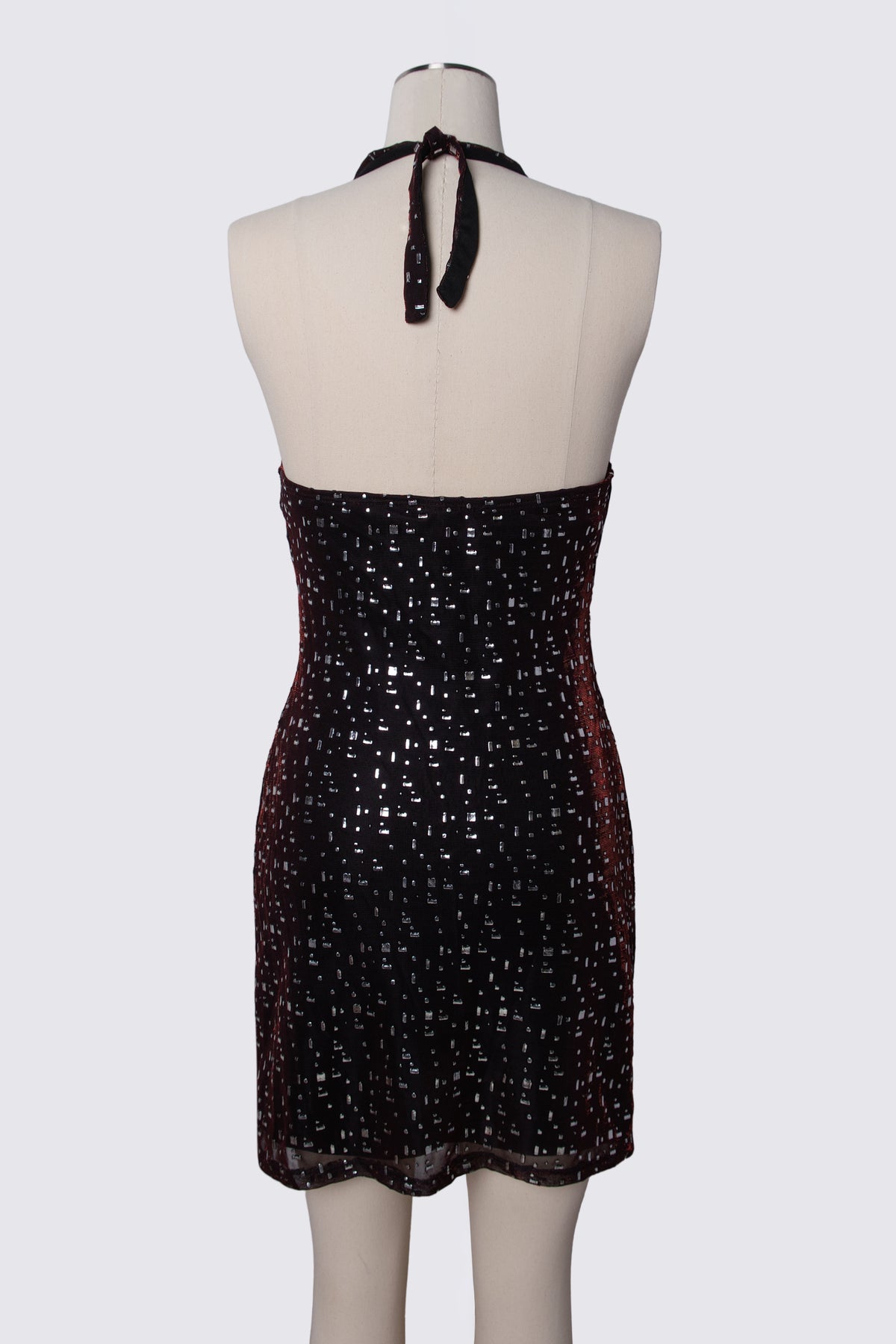 Y2K Formula X Shimmer Halter Dress
