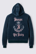 Y2K Juicy Couture House of Juicy Embroidered Hoodie