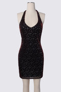 Y2K Formula X Shimmer Halter Dress