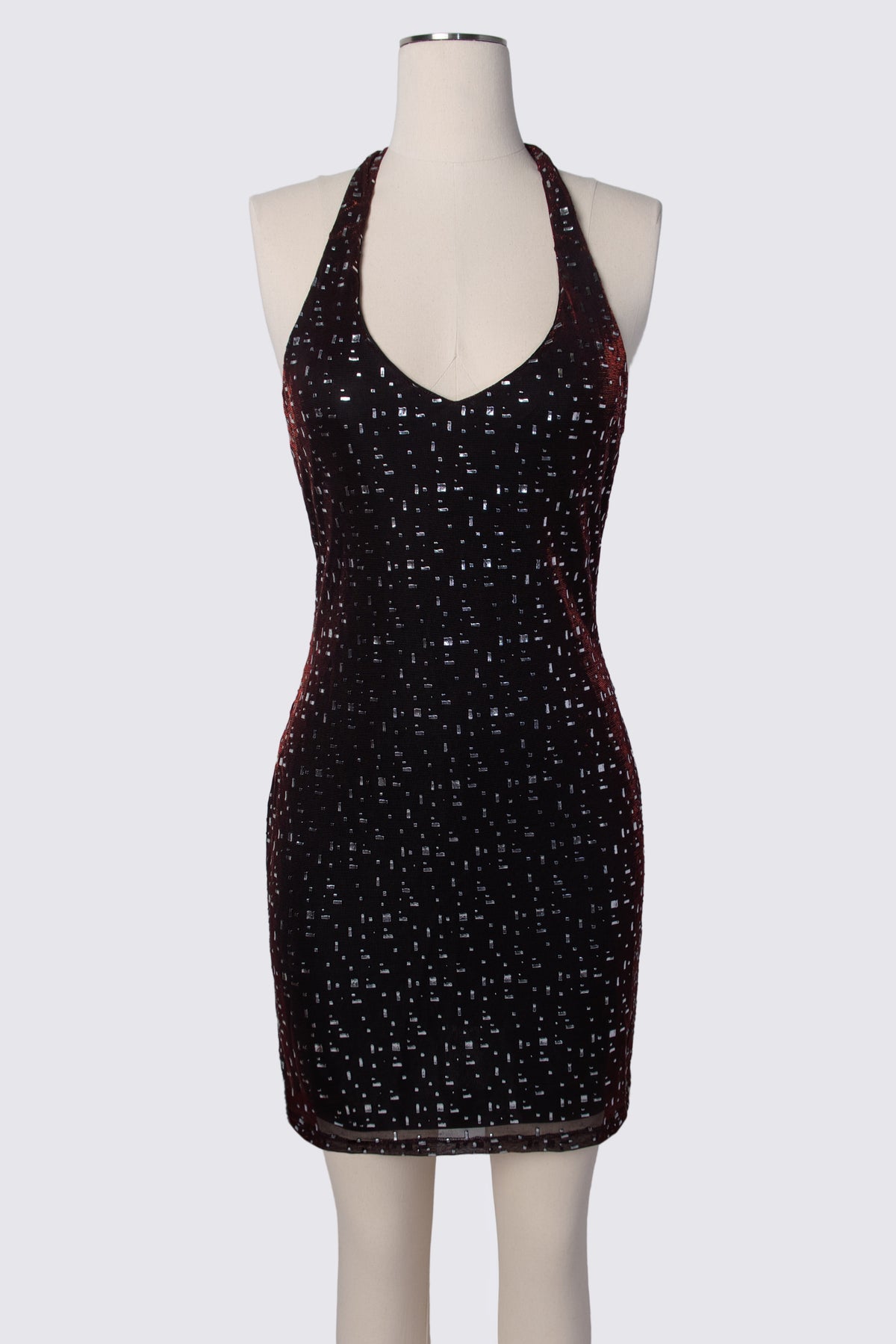 Y2K Formula X Shimmer Halter Dress