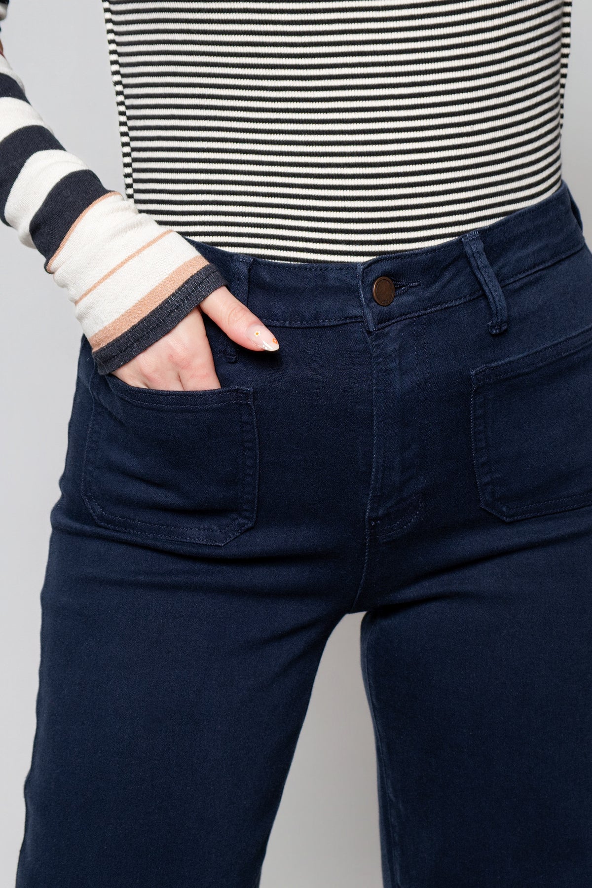 Free People Avery Long Sleeve Zip Up Top