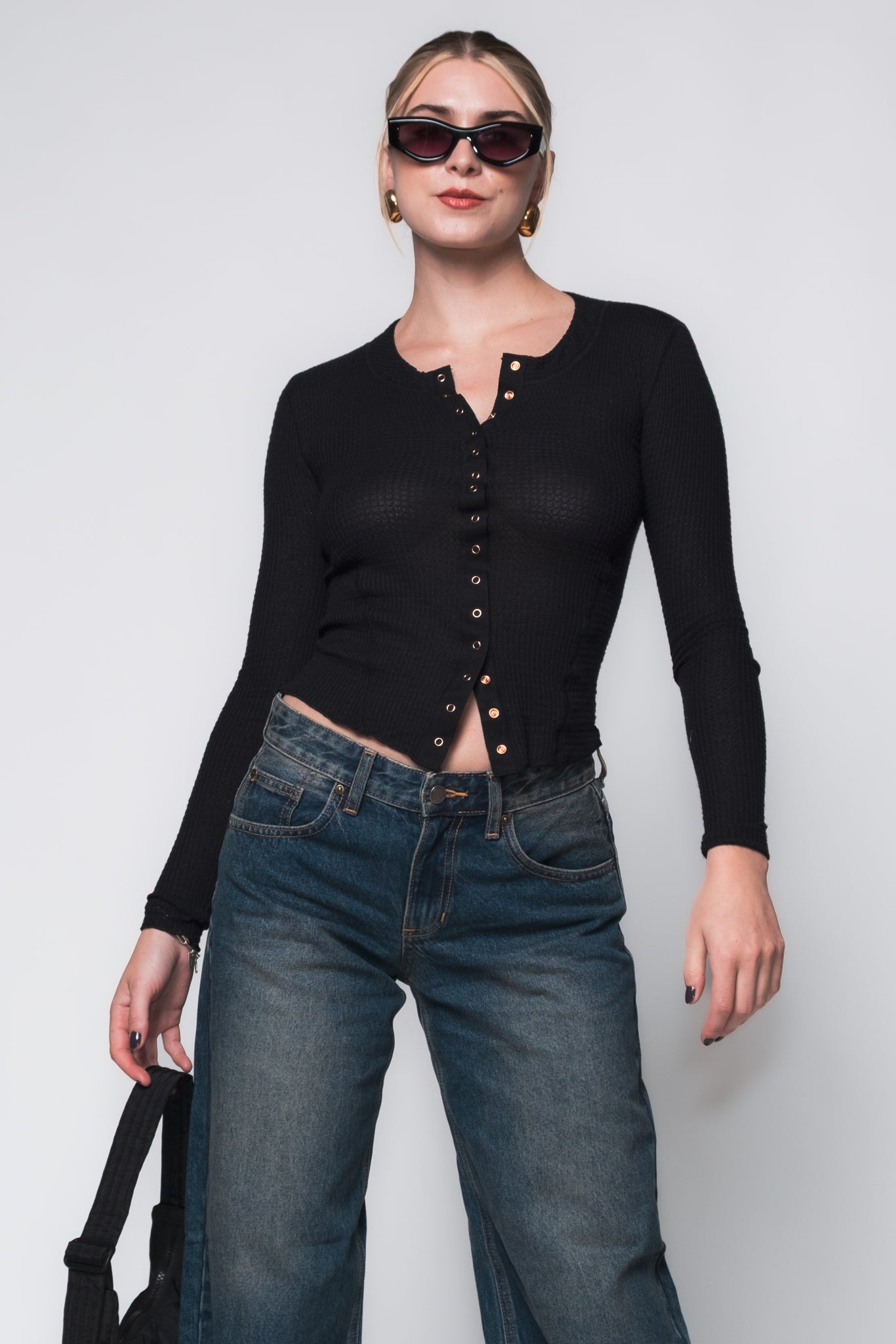 (取寄) フリーピープル レディース ゴーイング プレイシズ カルディ Free People women Going Places Cardi Black Free People Going Places Cardi – Calico