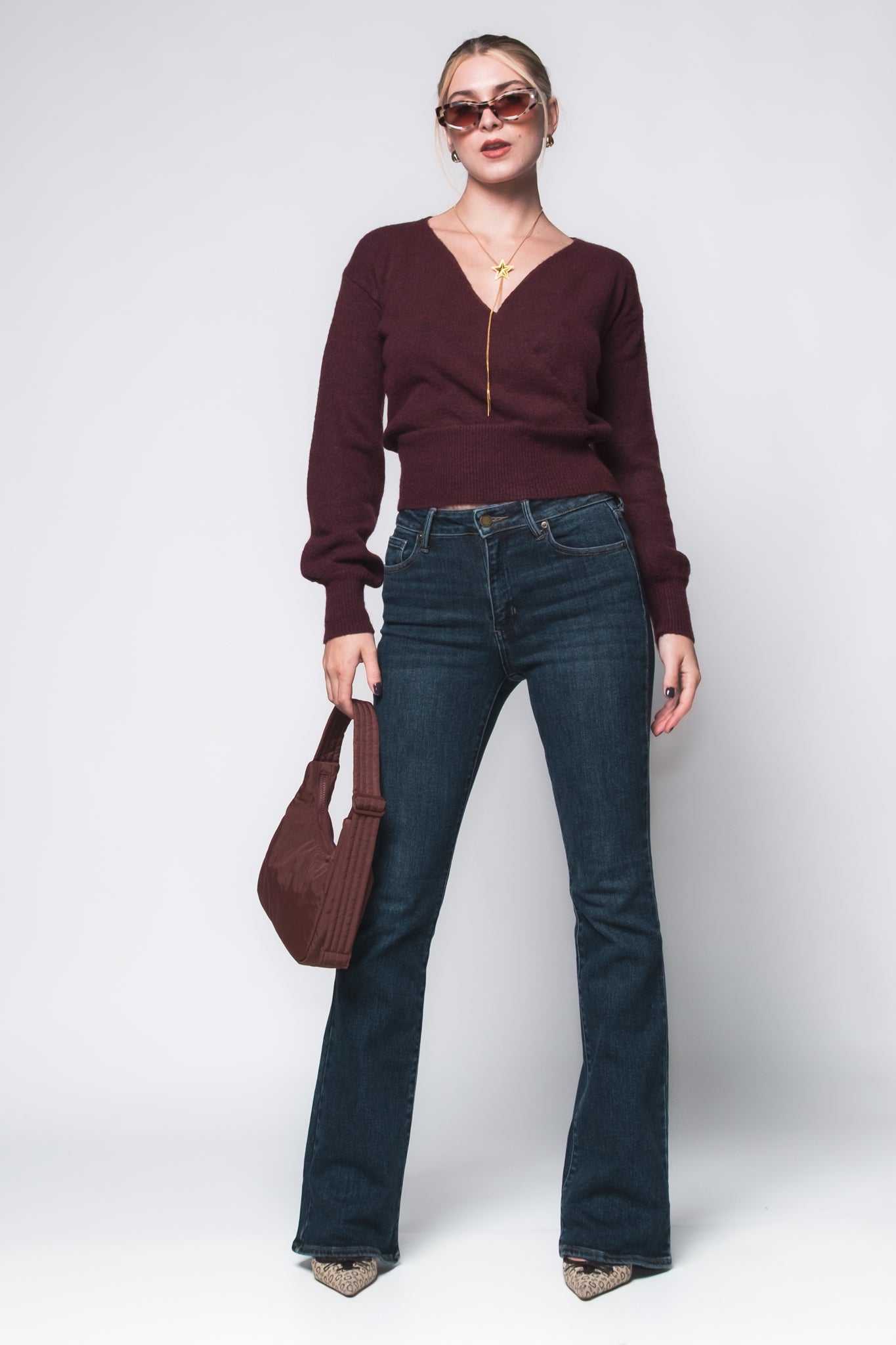 Just Black Lex Skinny Flares