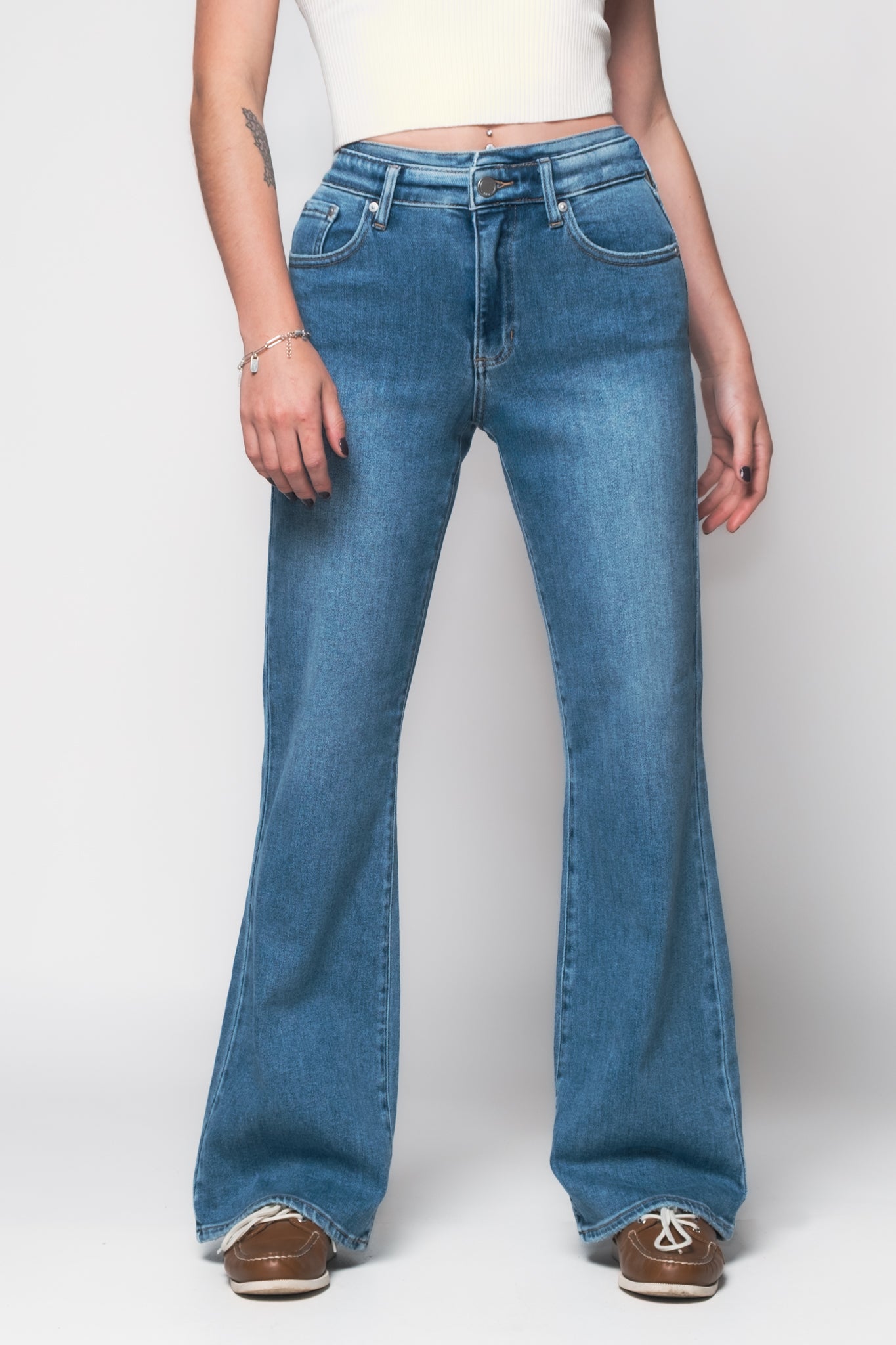 Just Black Double Take Wide Leg Jeans