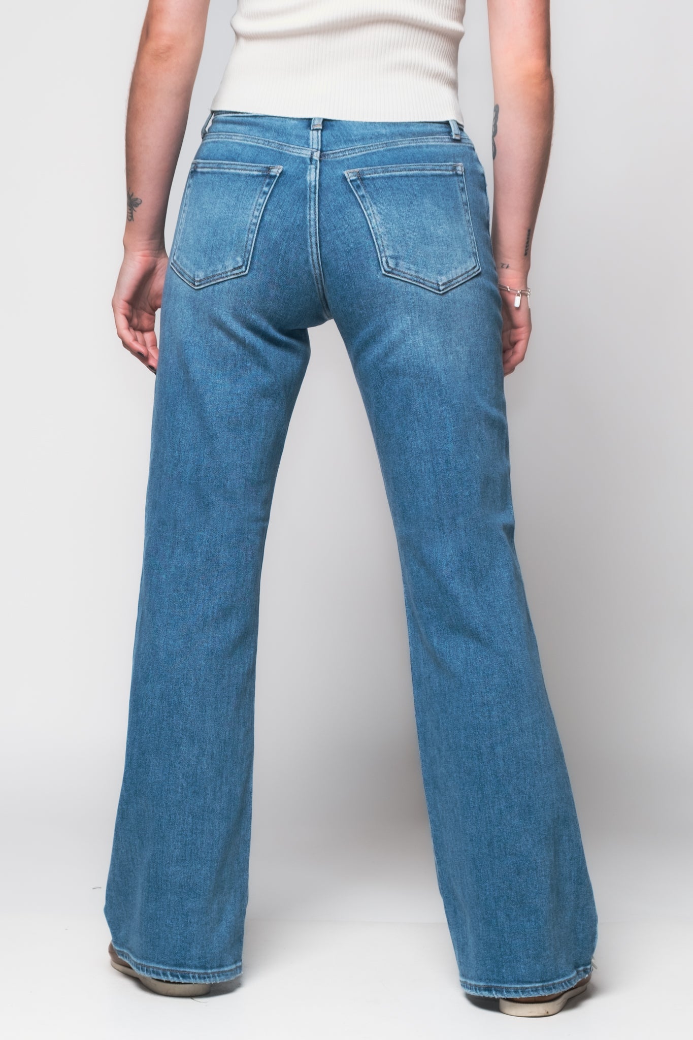 Just Black Double Take Wide Leg Jeans