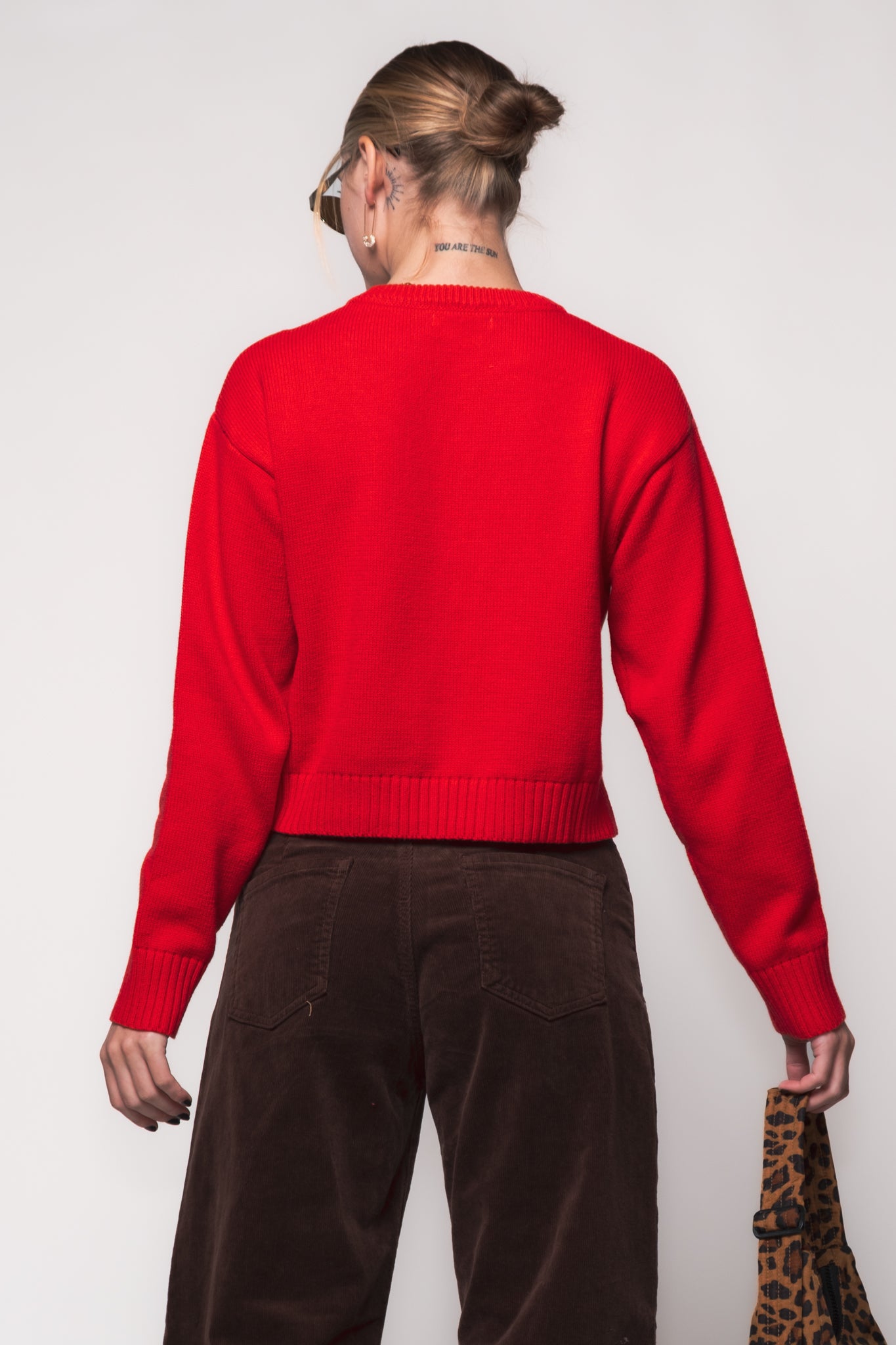 Banana Cozy Crewneck Sweater