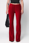 Free People Velvet Penny Pull On Flares