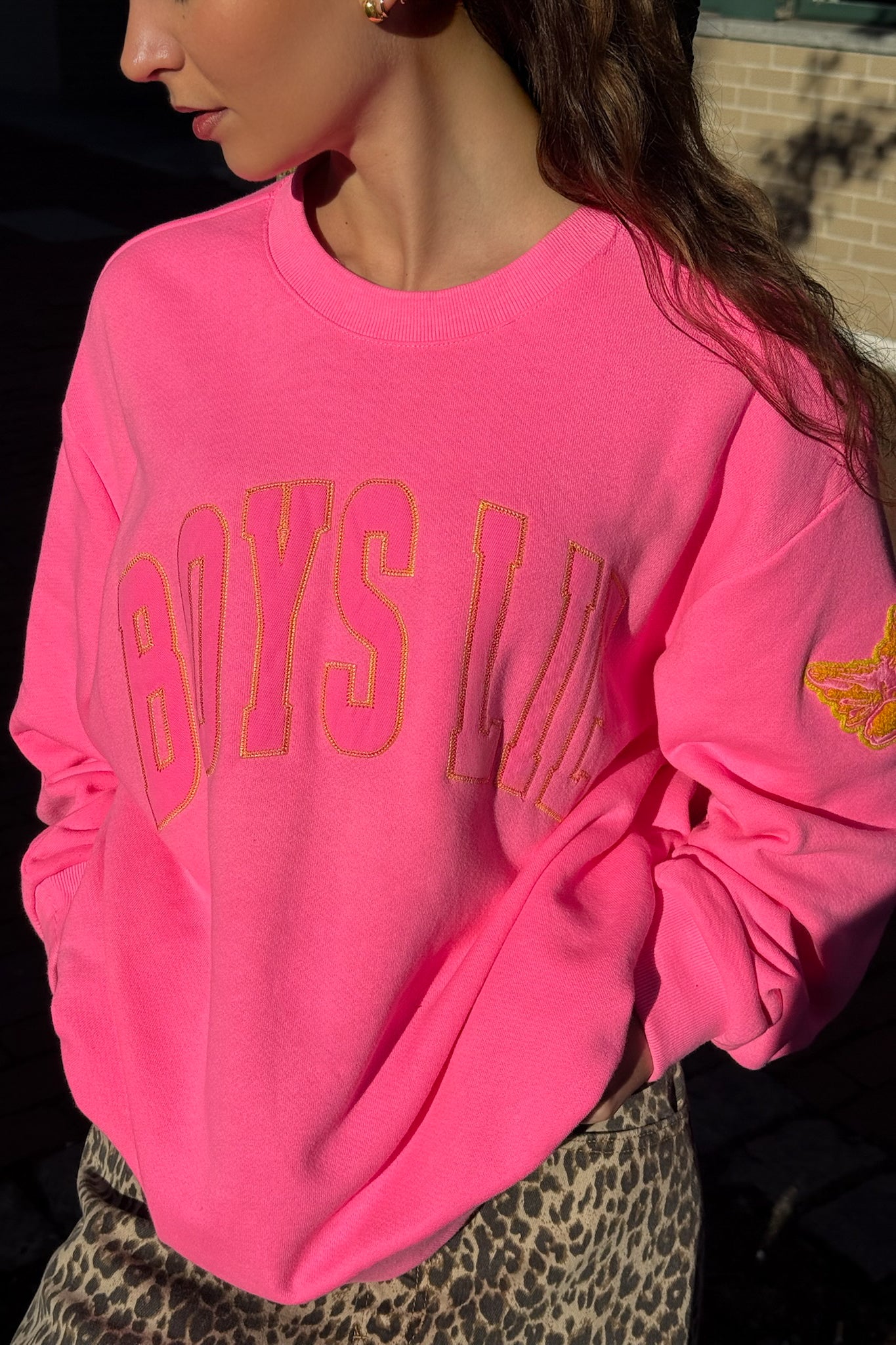 Boys Lie Not Your Puppet V2 Kara Crewneck