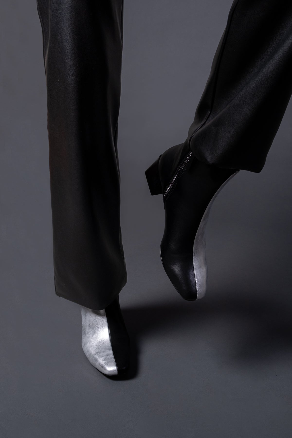 Split Up Ankle Boots