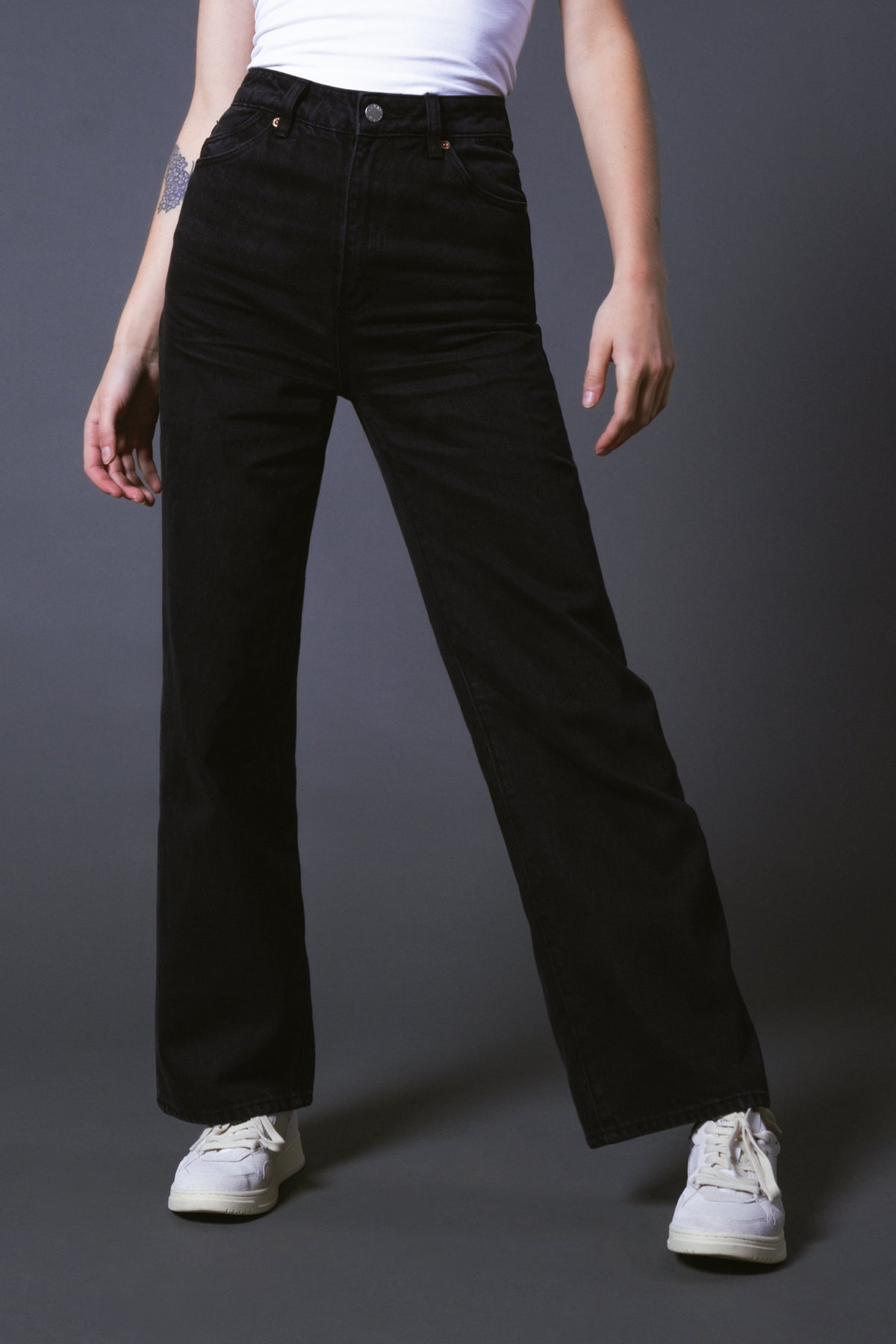 Rolla's Heidi Ankle Jeans - Jet Black