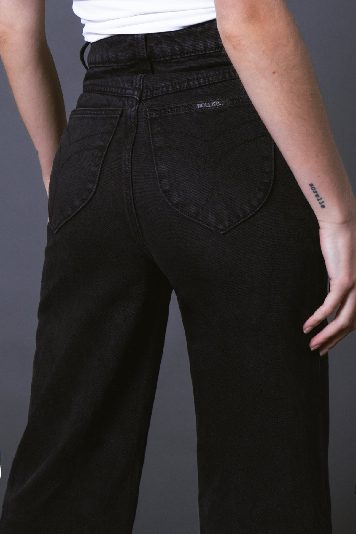 Rolla's Heidi Ankle Jeans - Jet Black