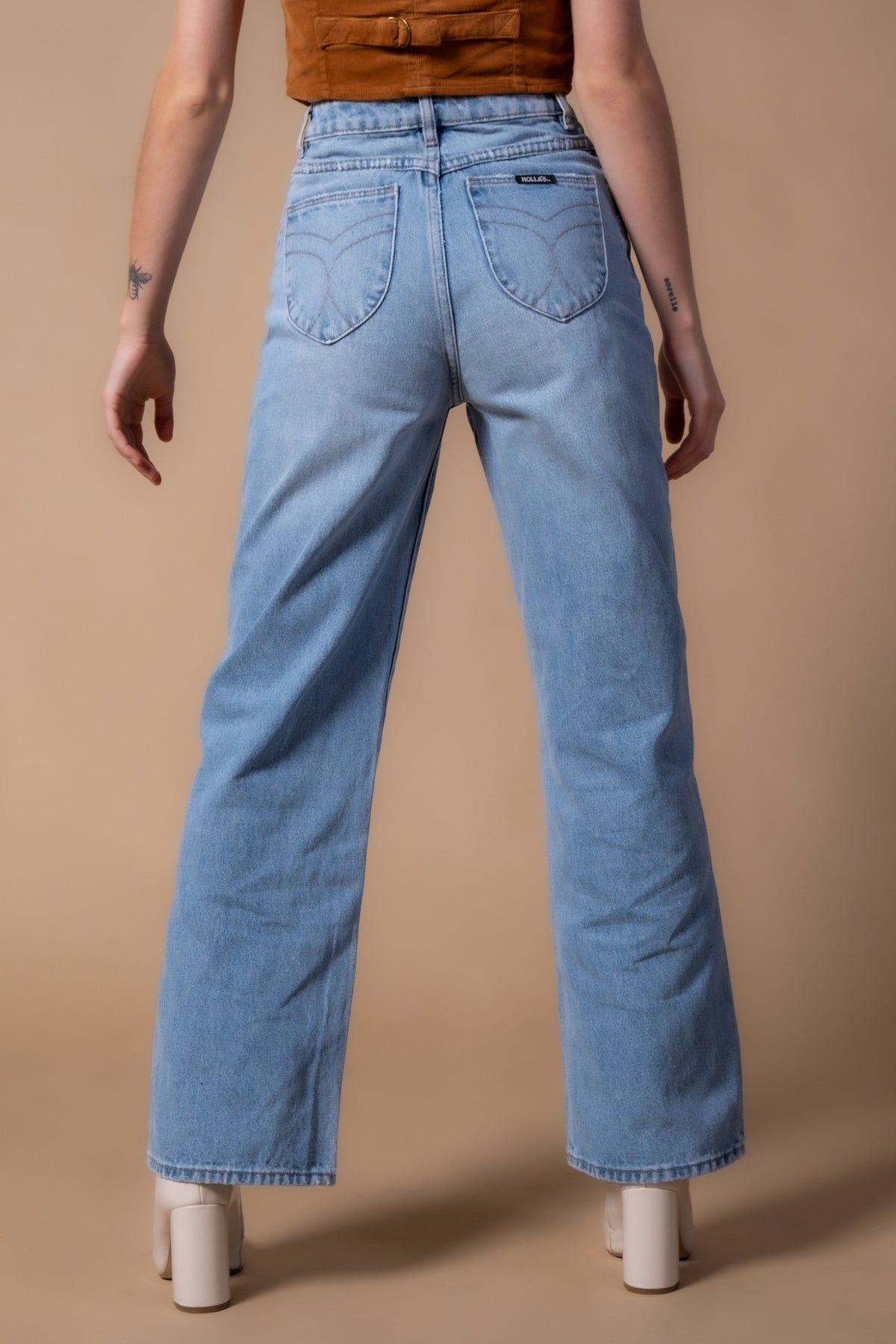 Rolla's Heidi Ankle Jeans - Old Stone