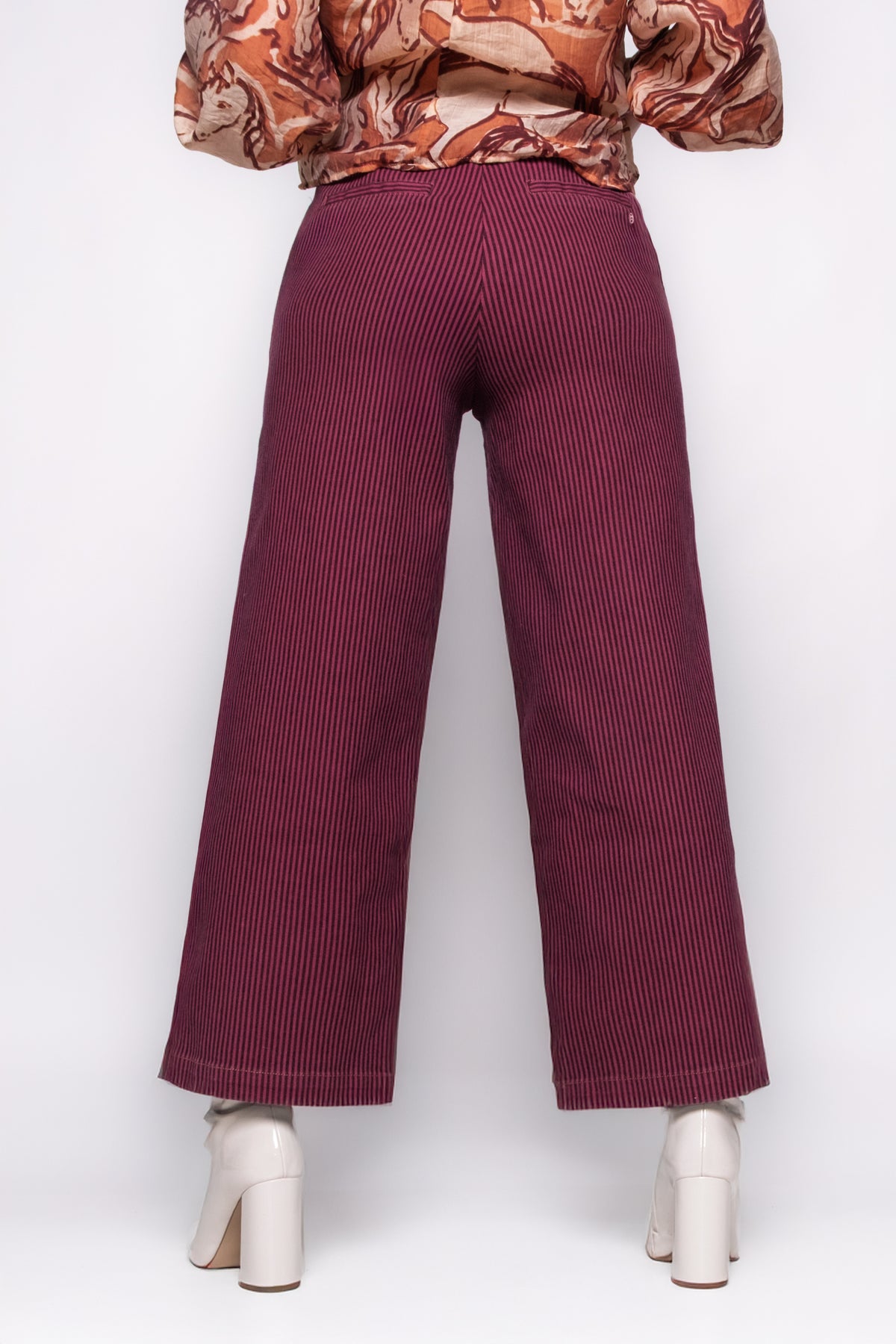 FRNCH Nigelle Striped Pants