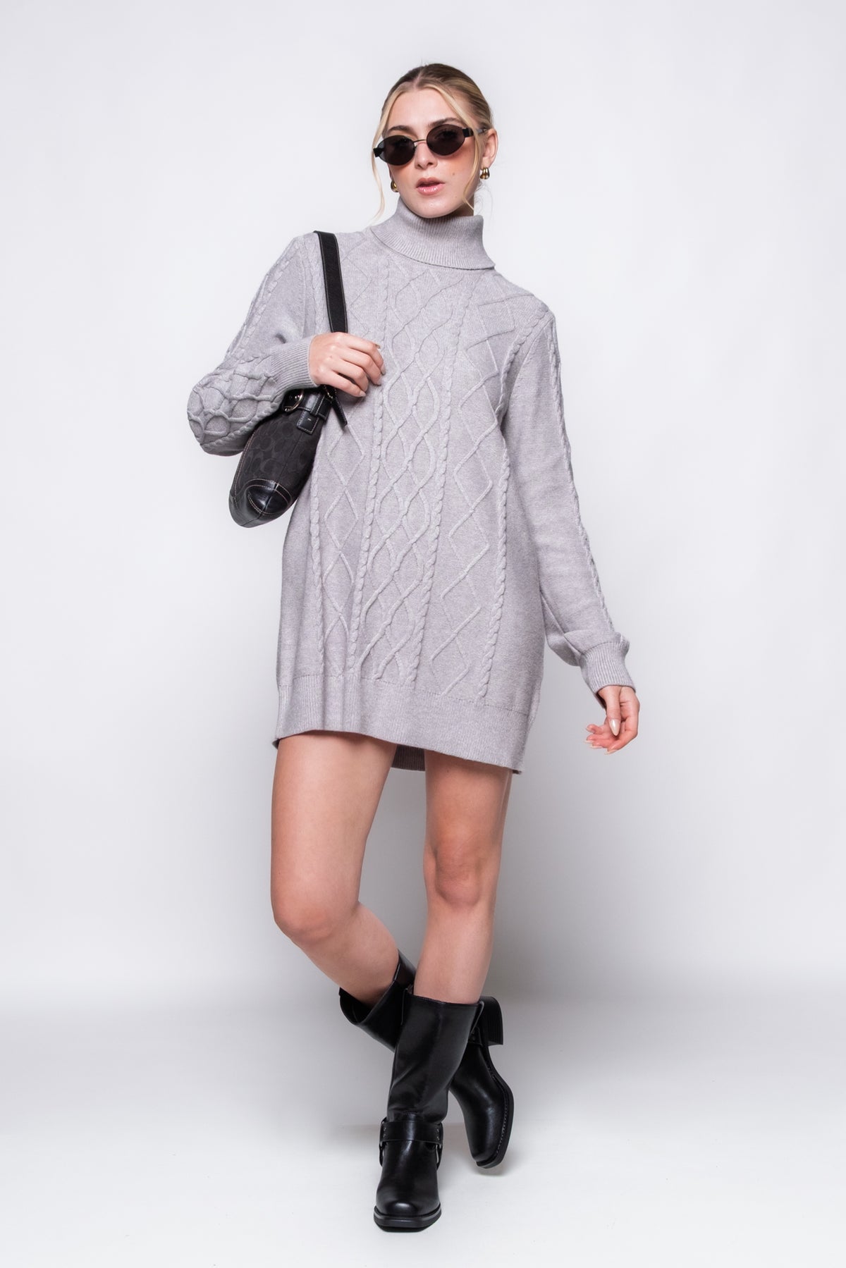 Show Me Your Mumu Montreal Cable Knit Dress