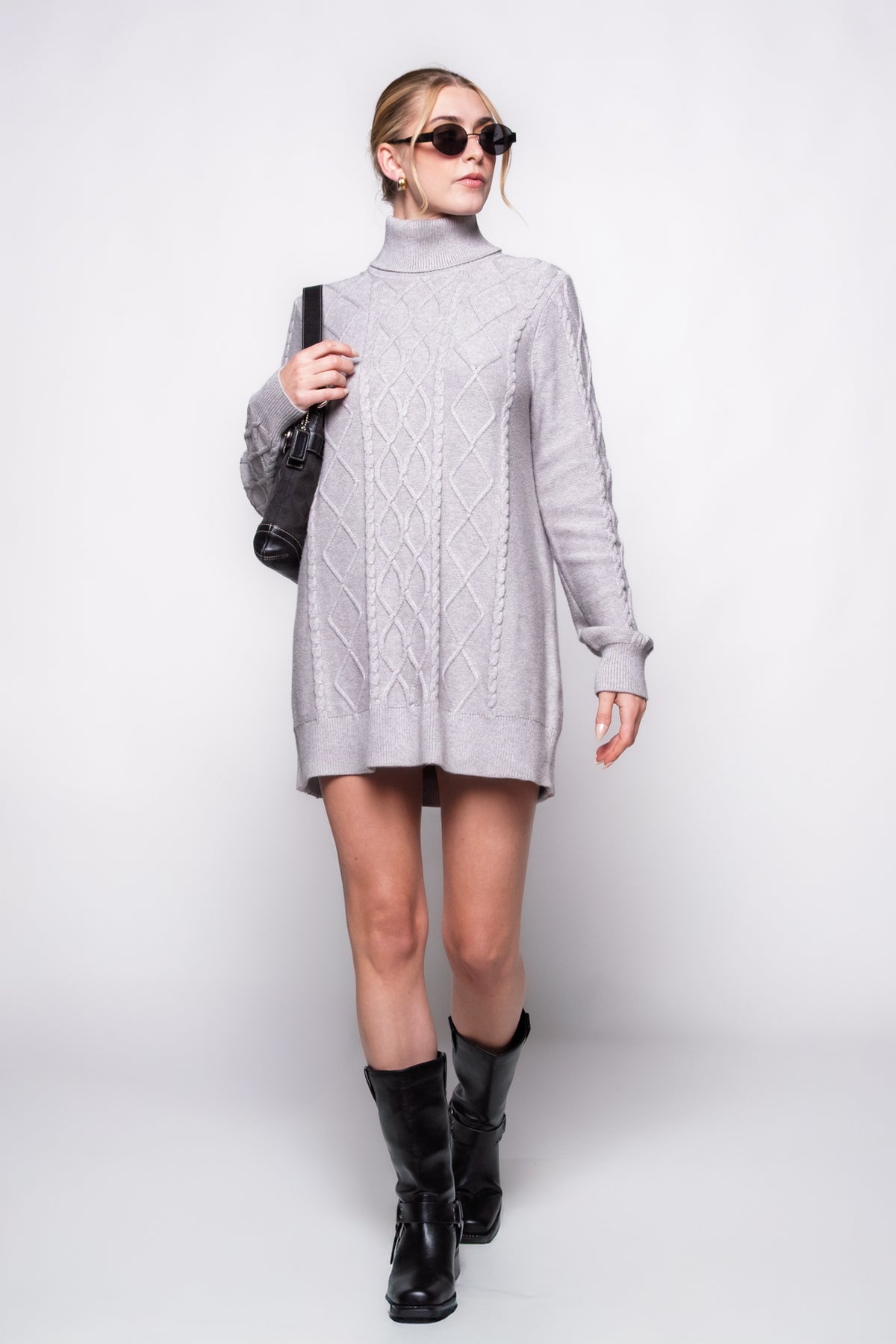 Show Me Your Mumu Montreal Cable Knit Dress