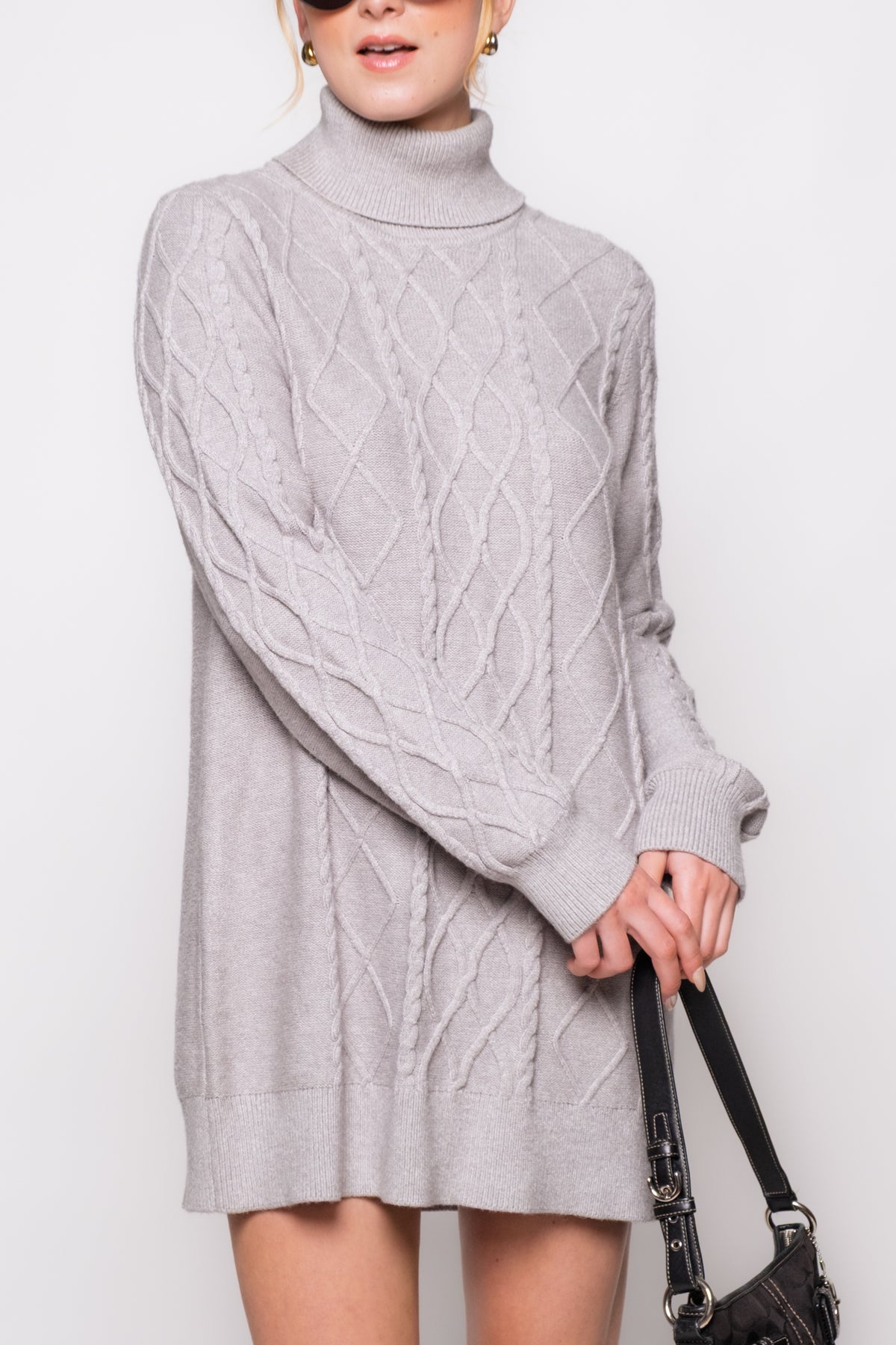 Show Me Your Mumu Montreal Cable Knit Dress