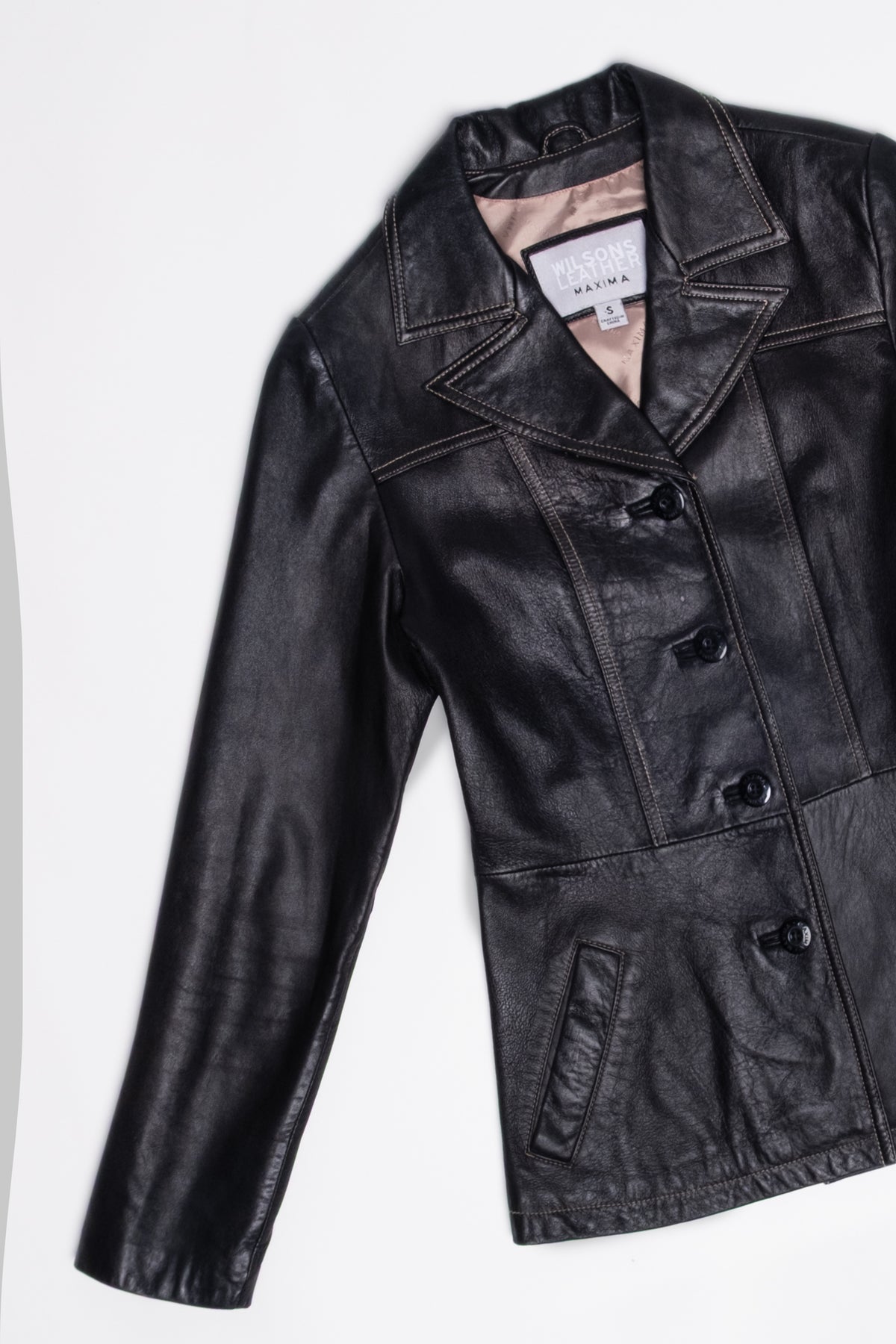 Wilson's Maxima Tailored Leather Blazer