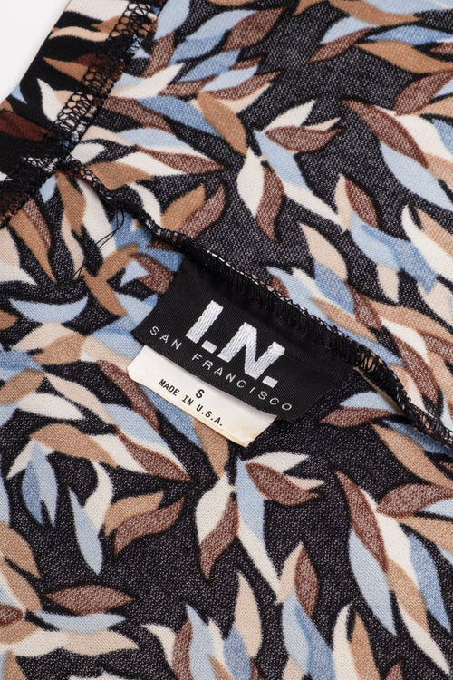 Printed Stretch Pull-On Skirt