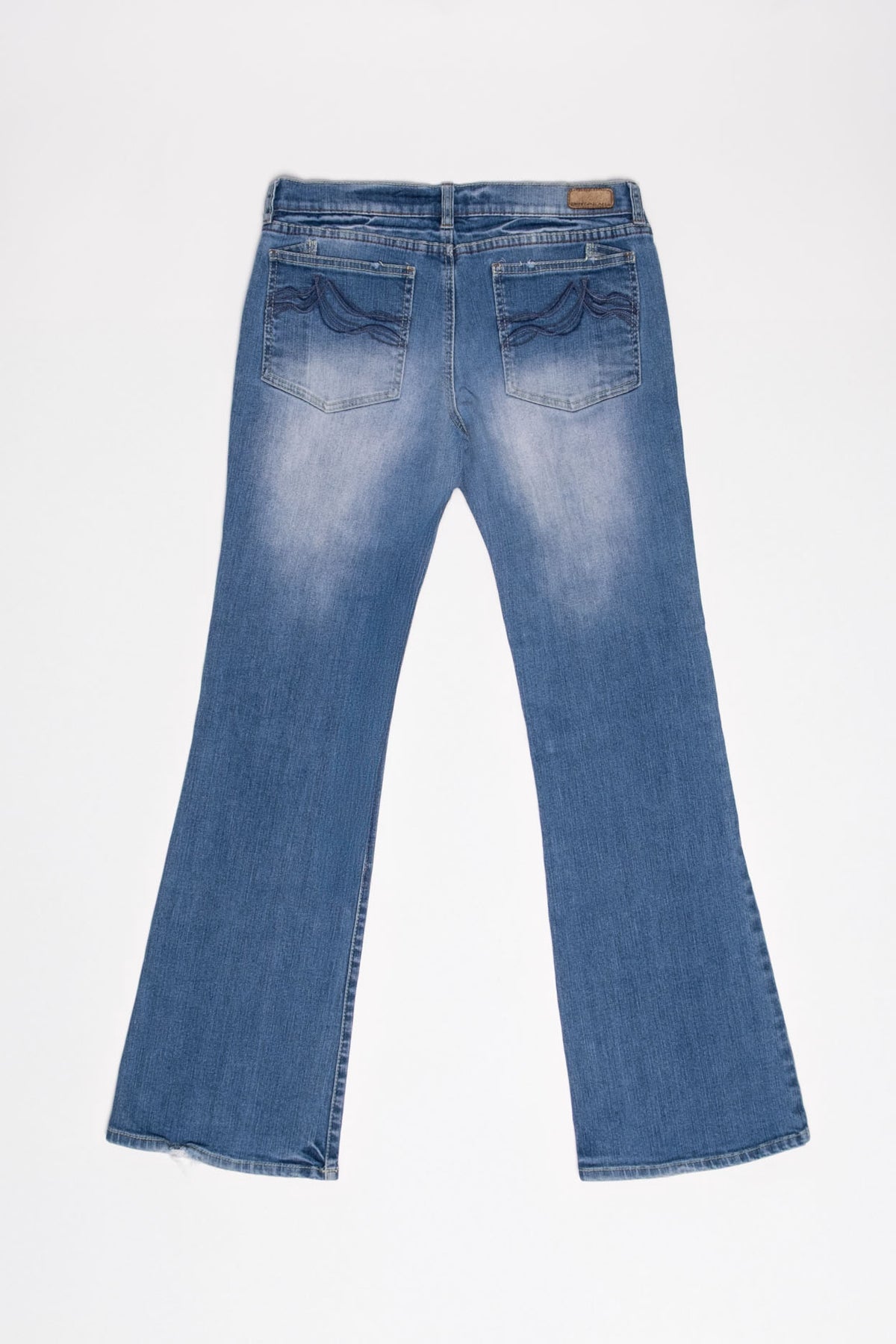 Early 00's DKNY Times Square Lowrise Flares