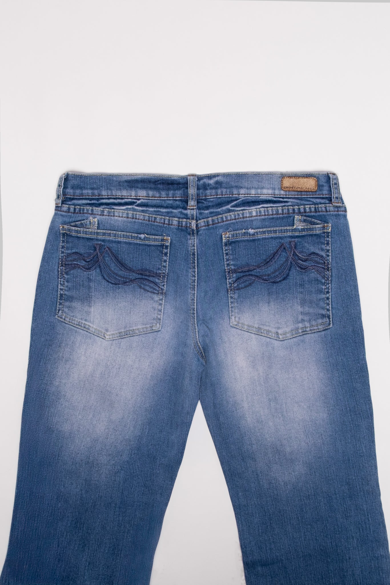 Early 00's DKNY Times Square Lowrise Flares