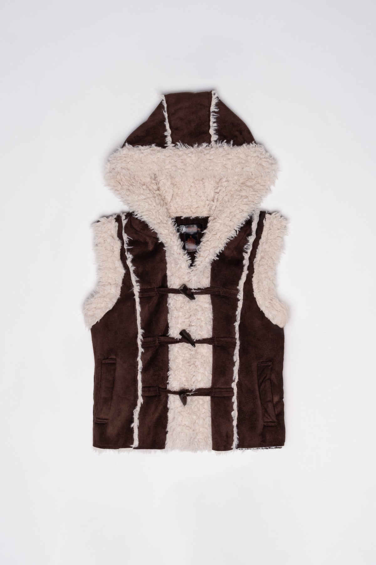 Stretchy Fur Trim Vest