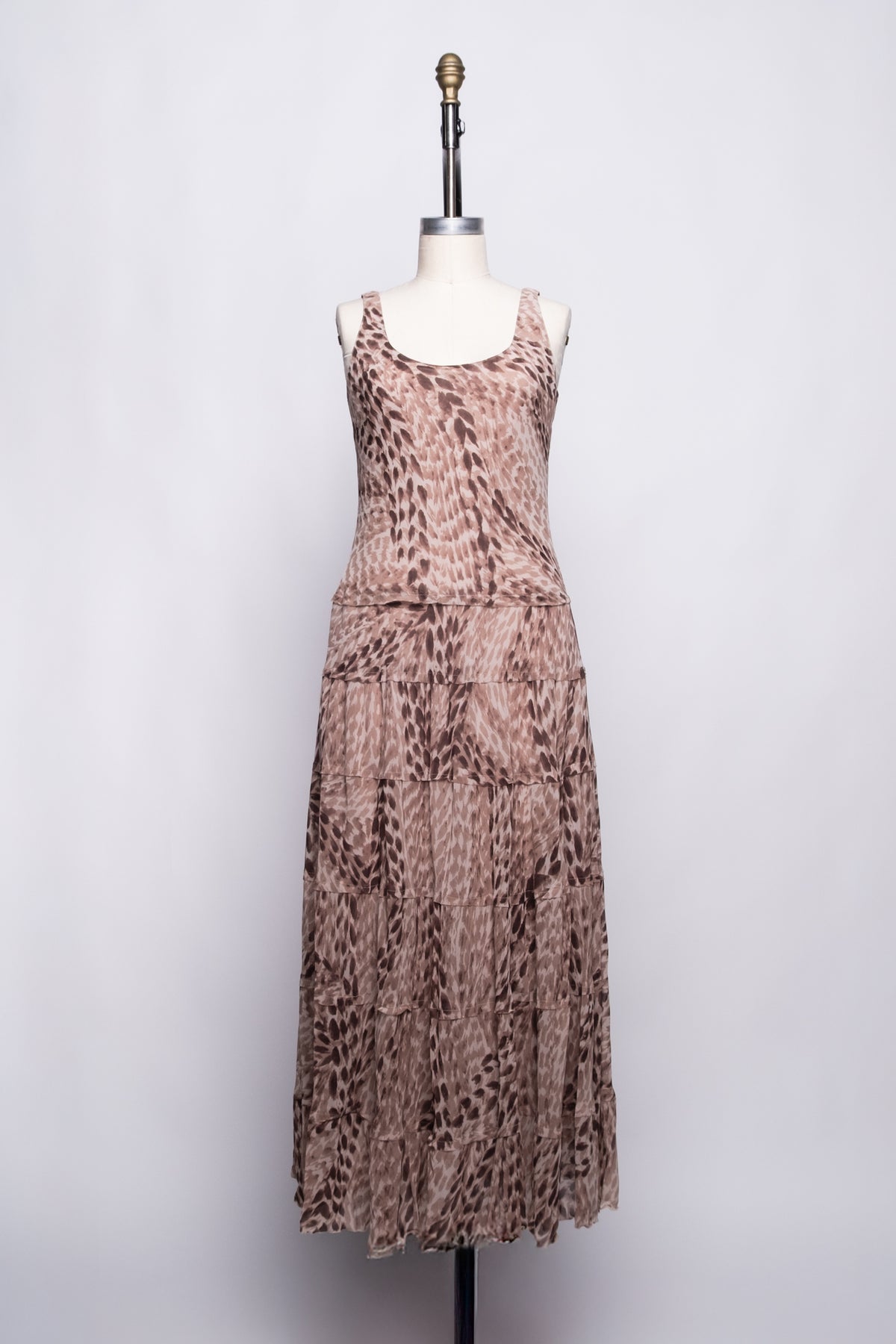 Jones New York Tiered Maxi Dress