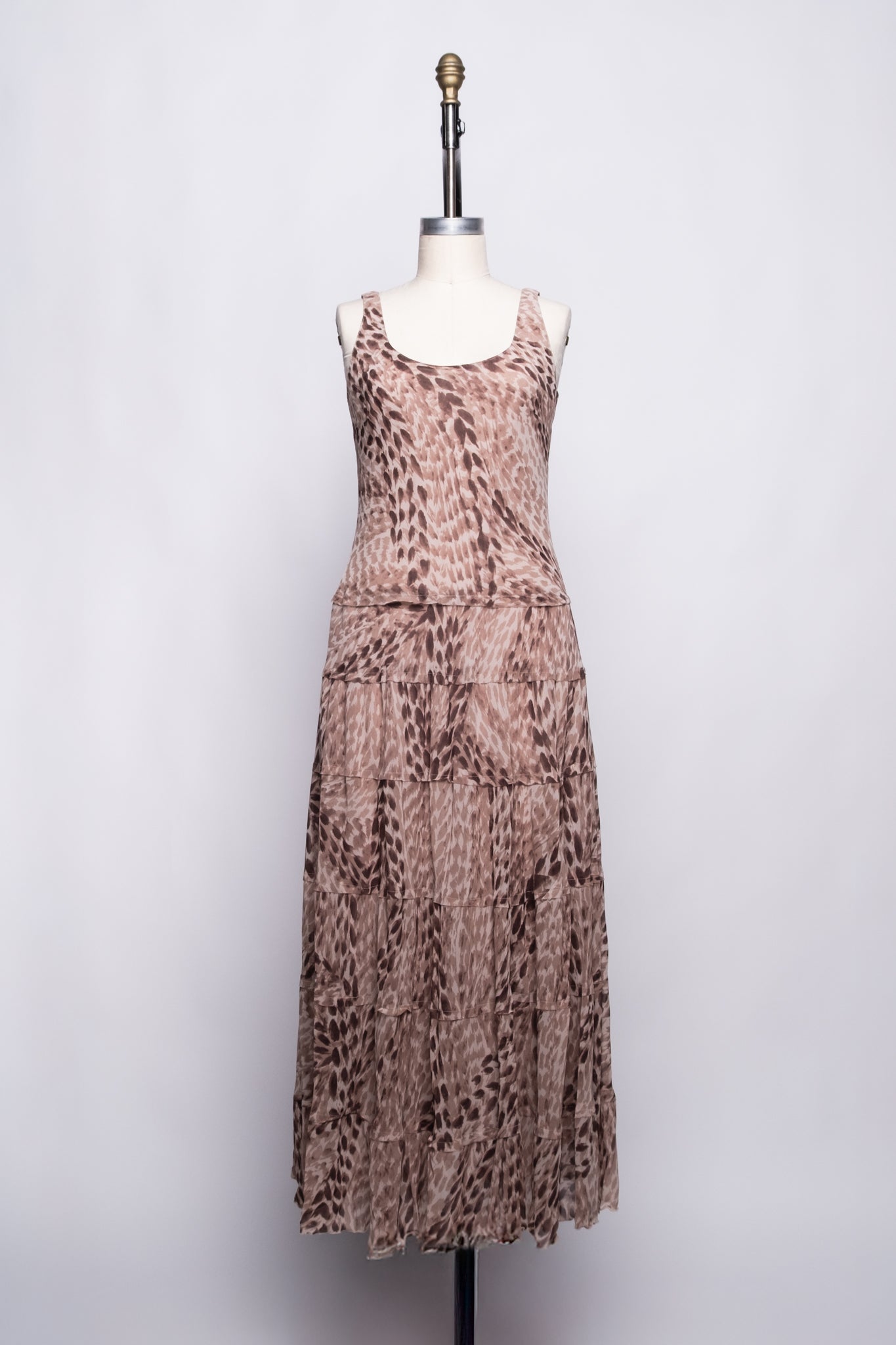 Jones New York Tiered Maxi Dress