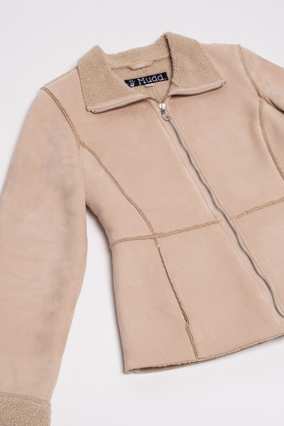 Mudd Faux Suede Zip Jacket