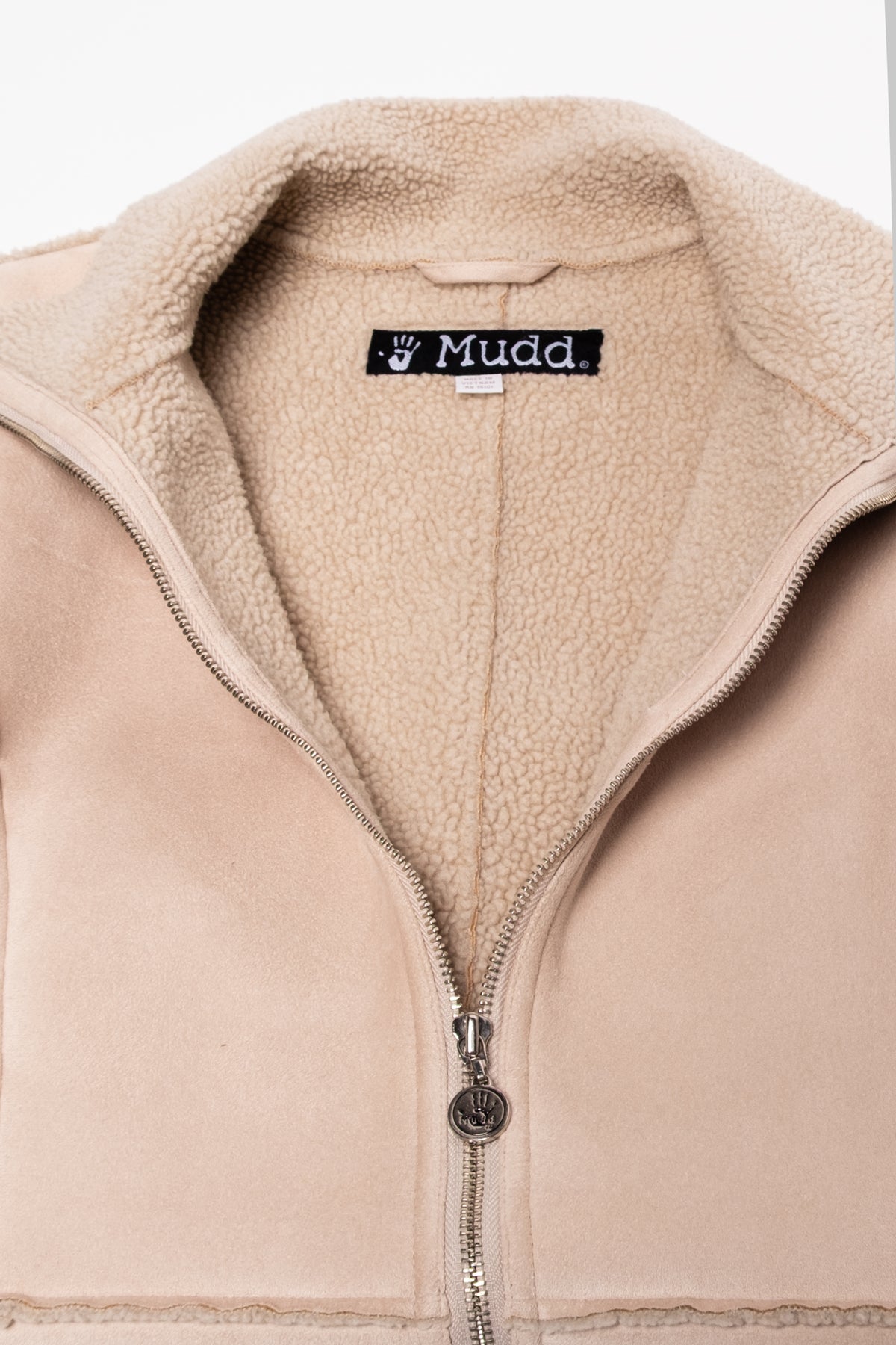 Mudd Faux Suede Zip Jacket