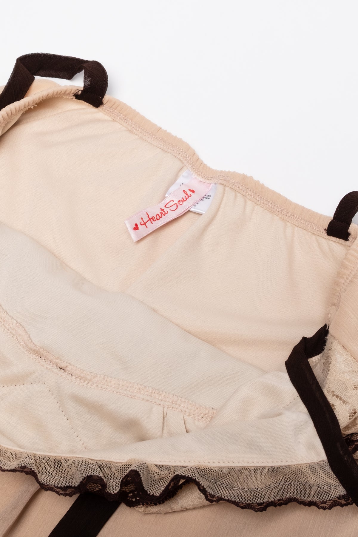 Lace Trim Babydoll Cami Top