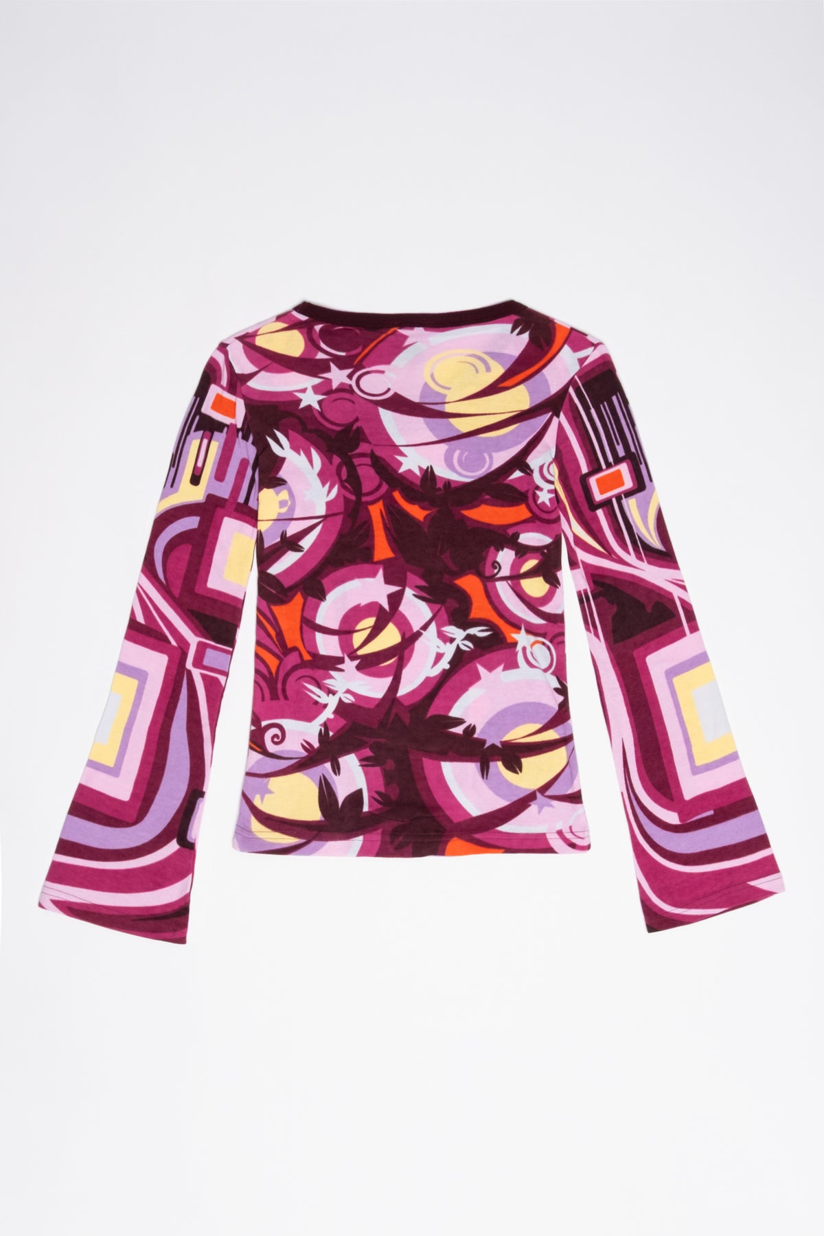 Hayes Pop Art Girl Long Sleeve Tee