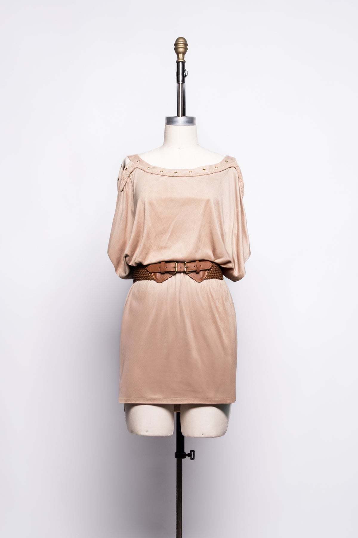 XOXO Micro Suede Mini Dress