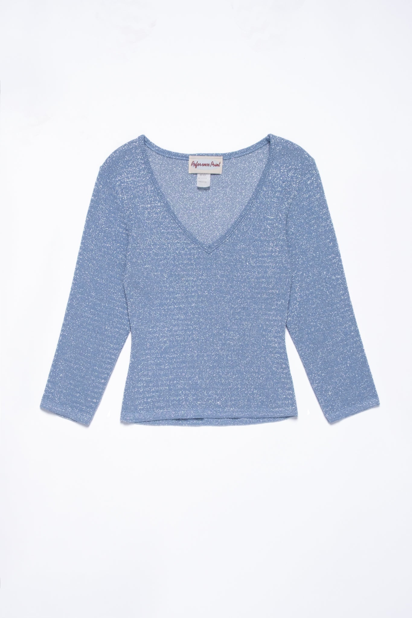 90's Lurex Knit Top