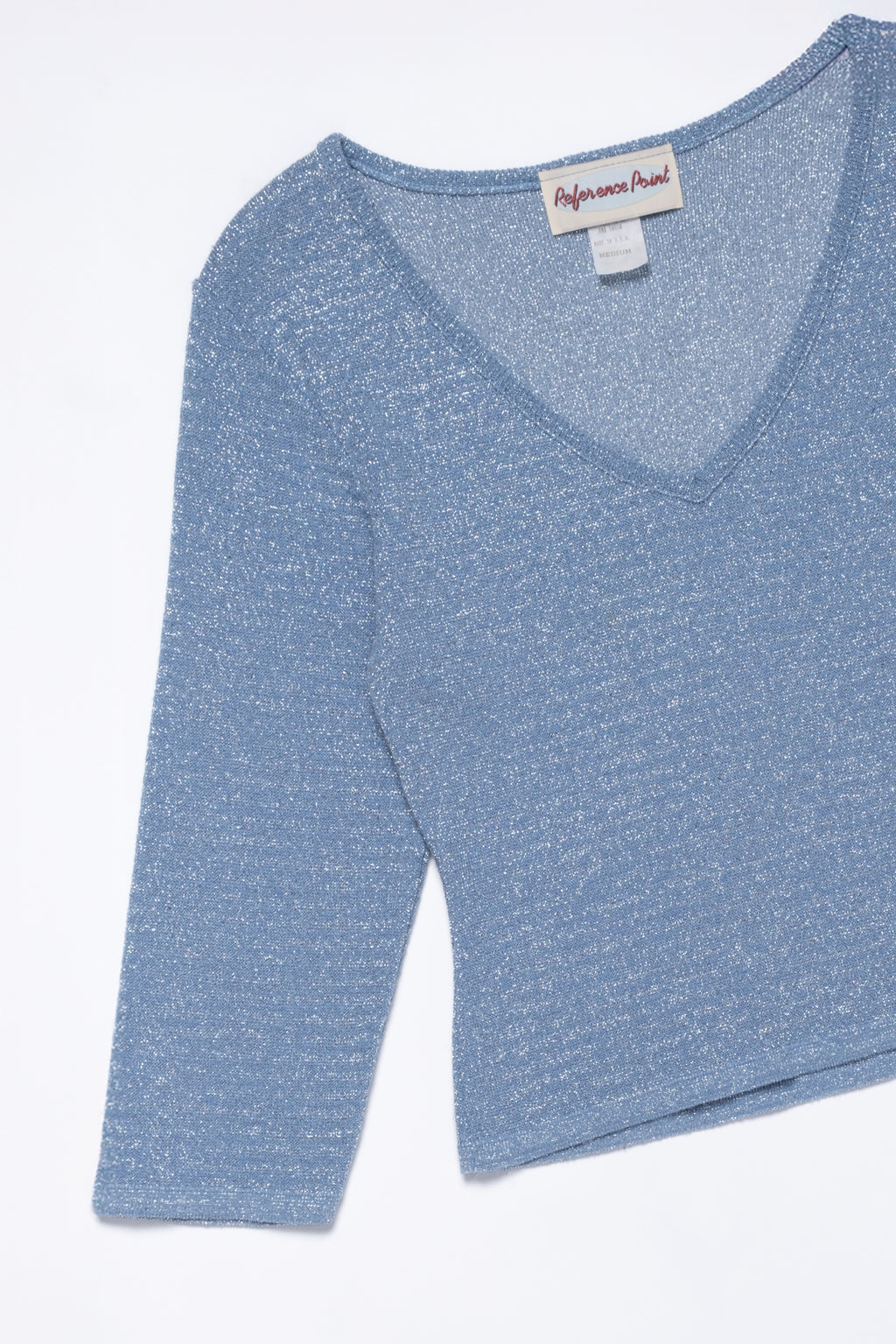 90's Lurex Knit Top